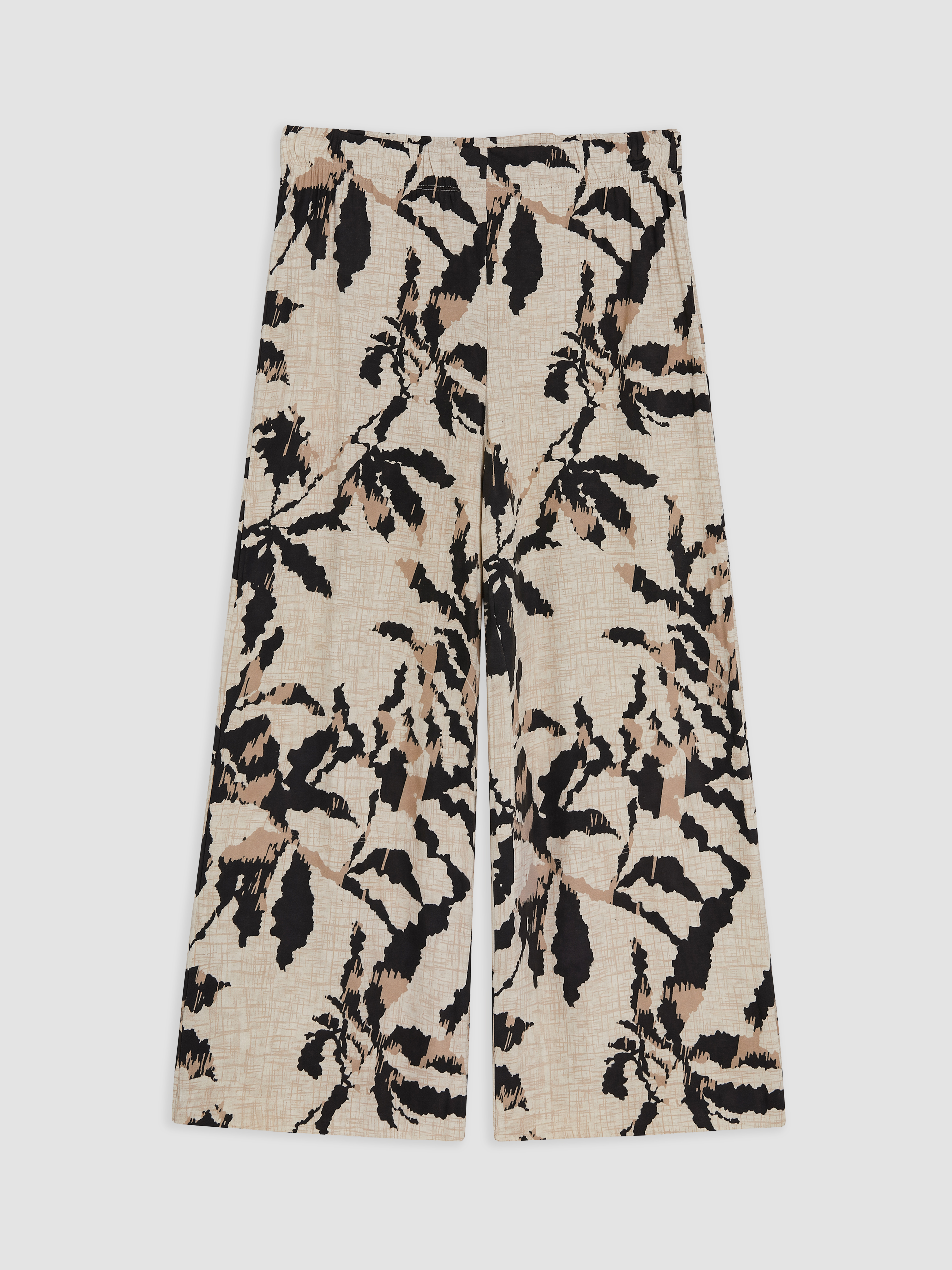 LCW Grace Beli Lastikli Desenli Kadın Kapri görsel 5