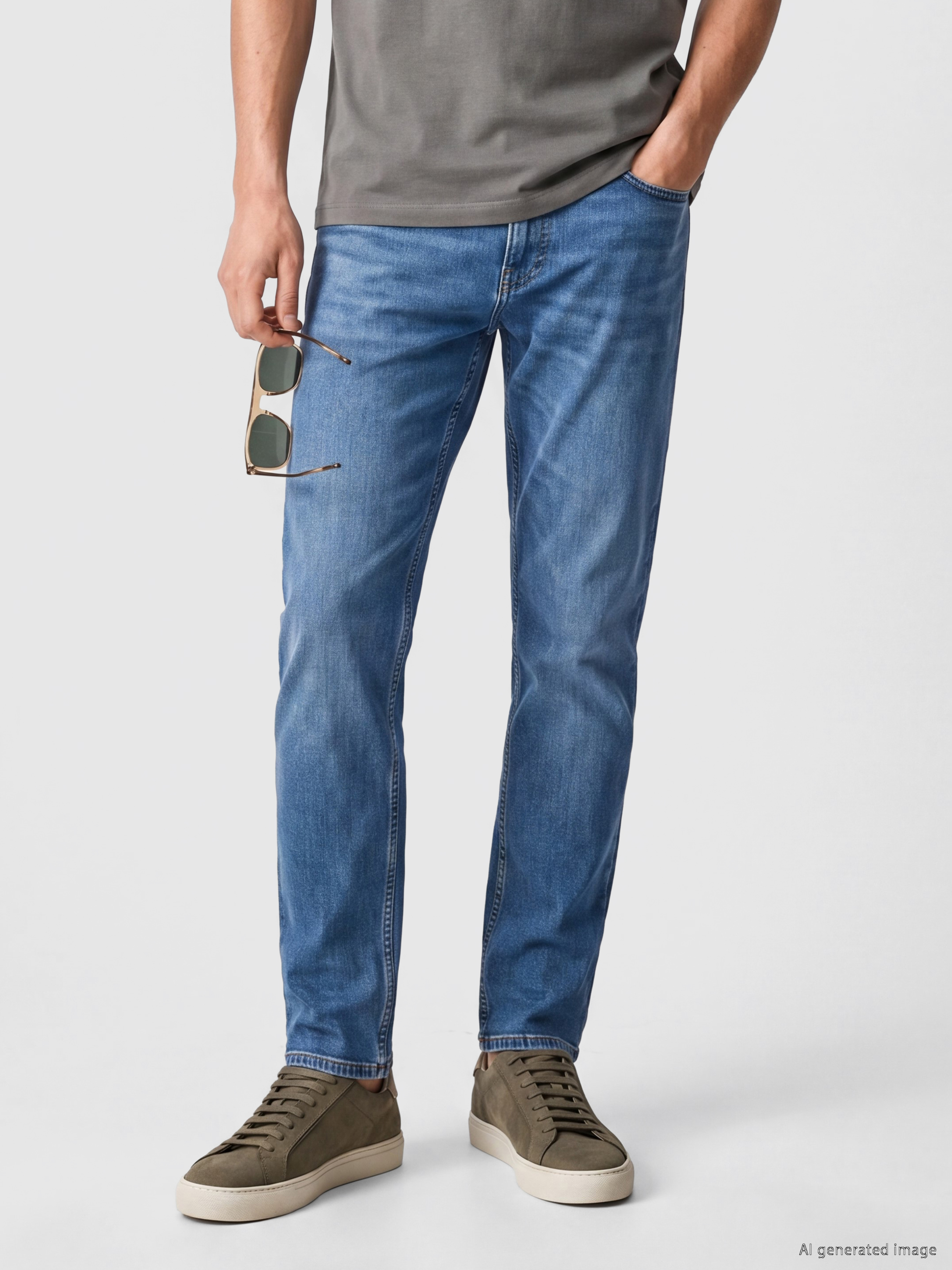 LCW Jeans 750 Slim Fit Erkek Jean Pantolon görsel 2