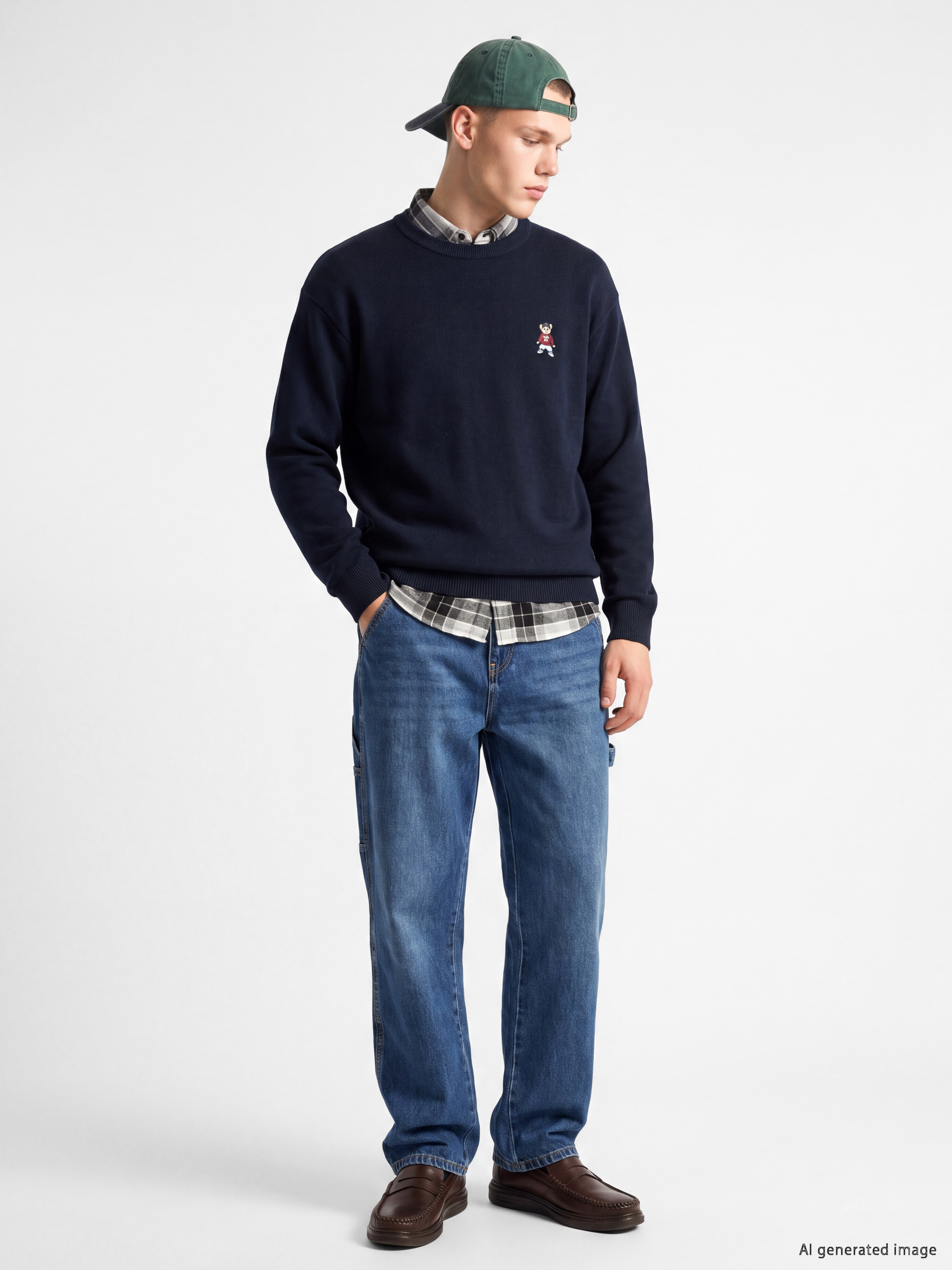 XSIDE 710 Loose Fit Erkek Jean Pantolon görsel 2
