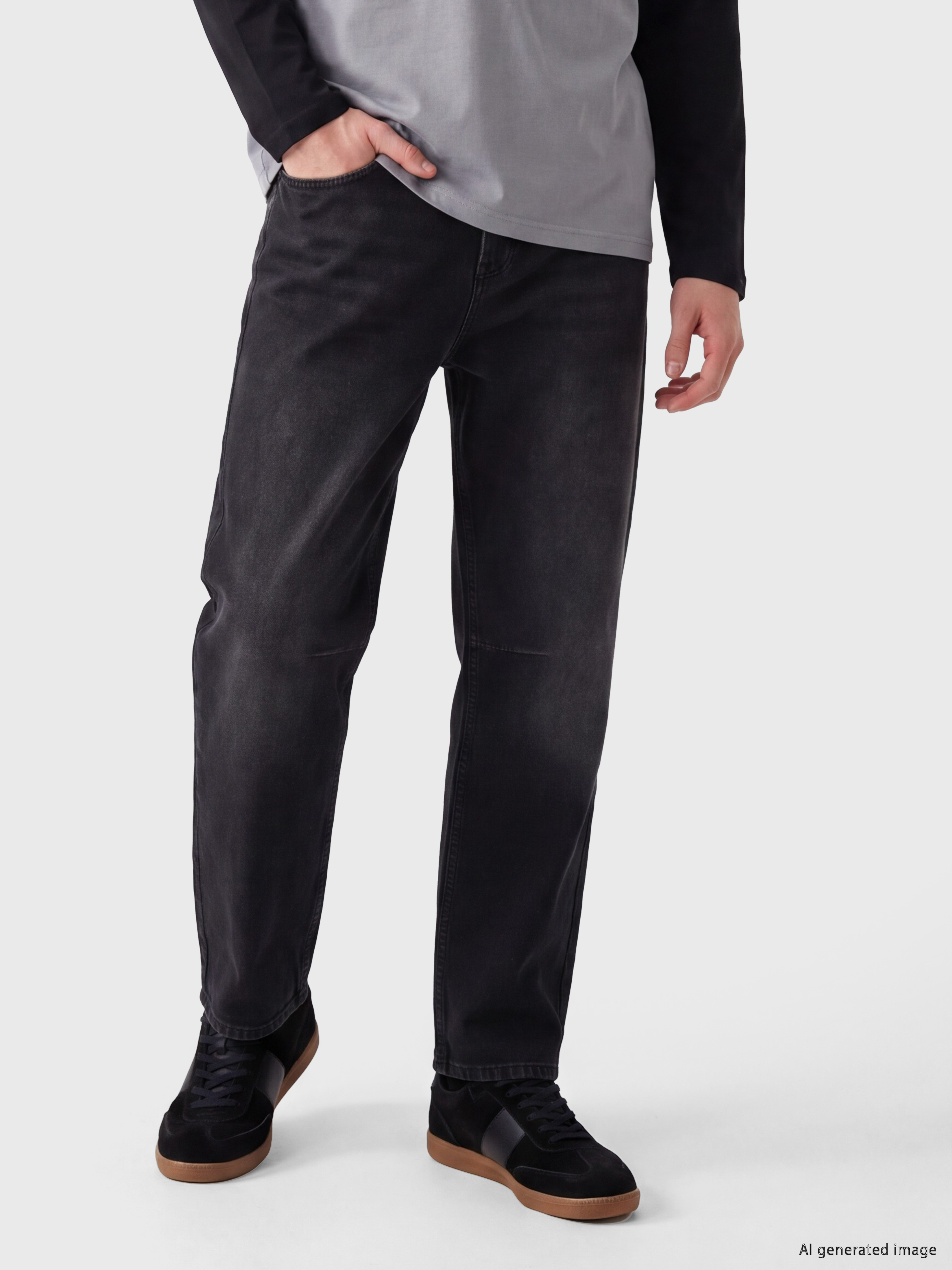 XSIDE 710 Loose Fit Erkek Jean Pantolon görsel 2