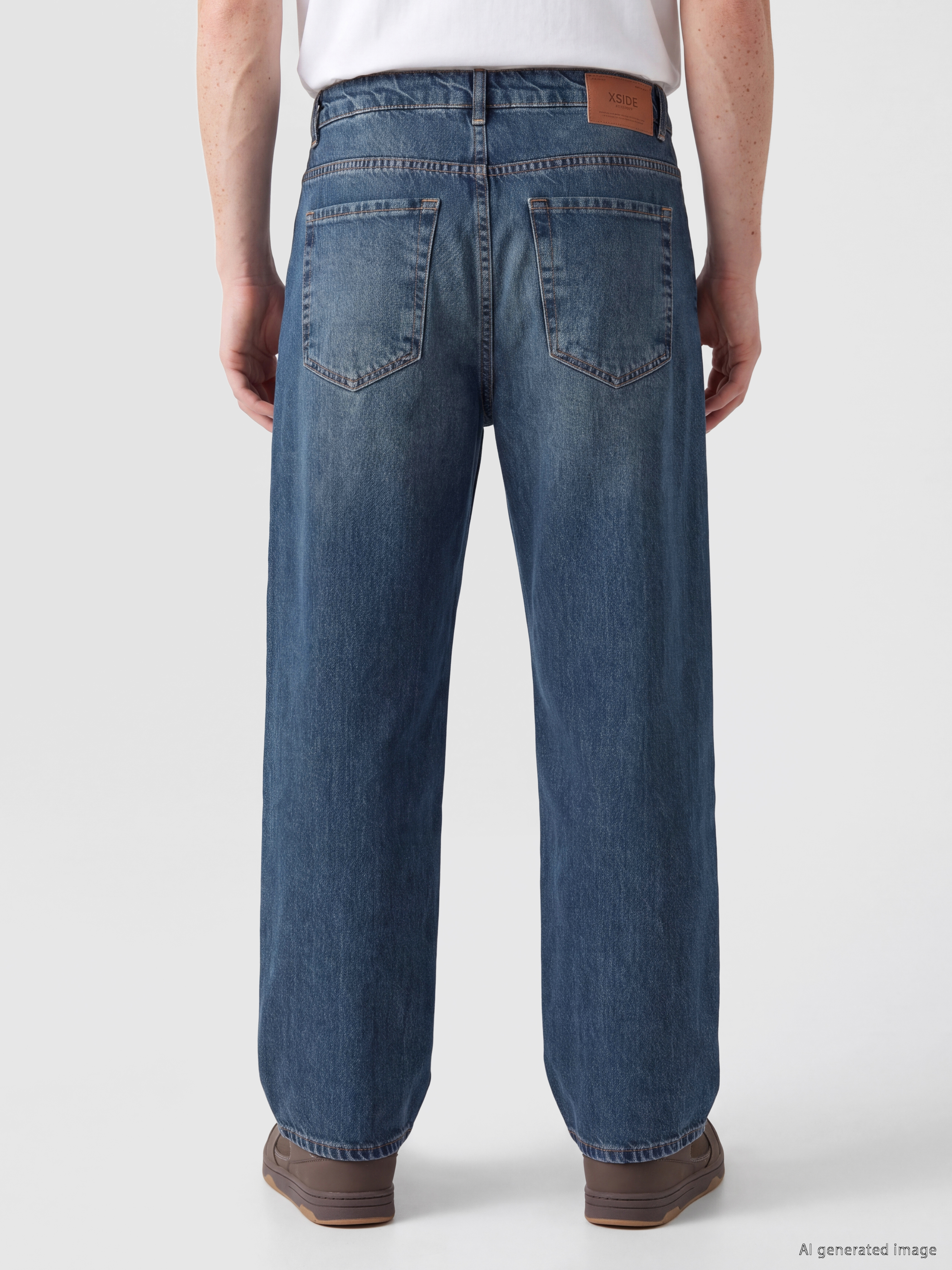 XSIDE 710 Loose Fit Erkek Jean Pantolon görsel 4