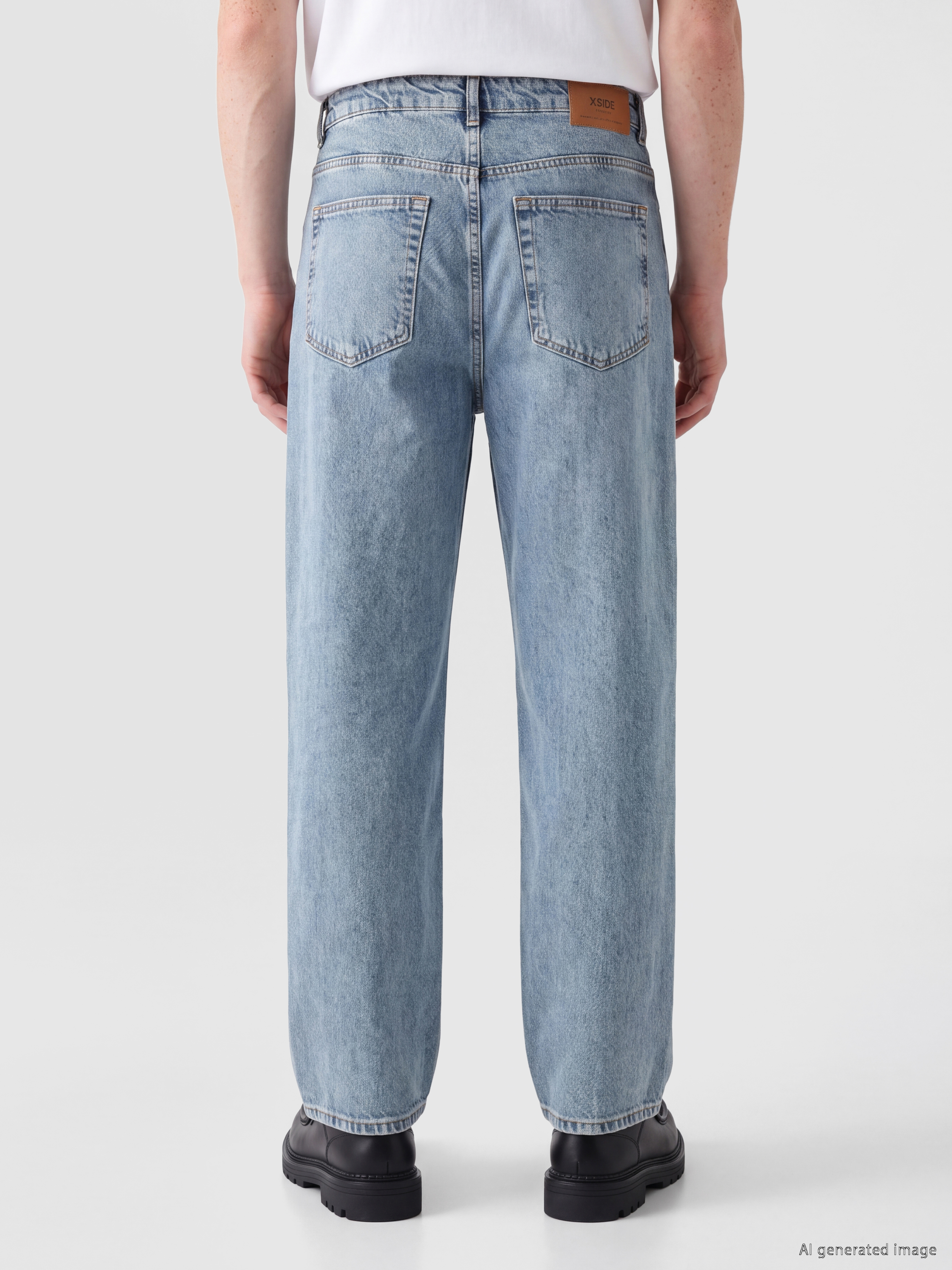 XSIDE 710 Loose Fit Erkek Jean Pantolon görsel 5