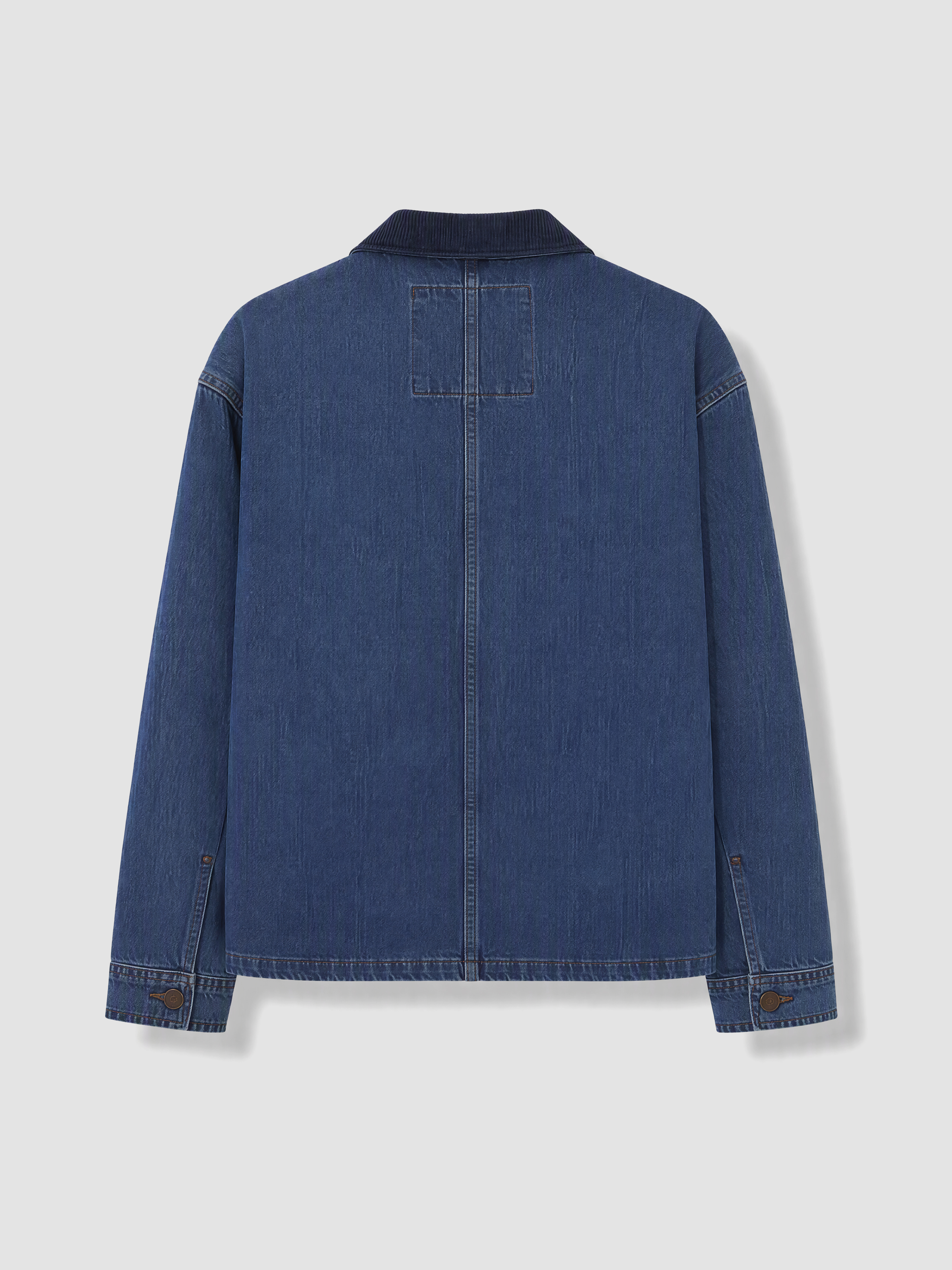 XSIDE Loose Fit Erkek Jean Ceket görsel 5
