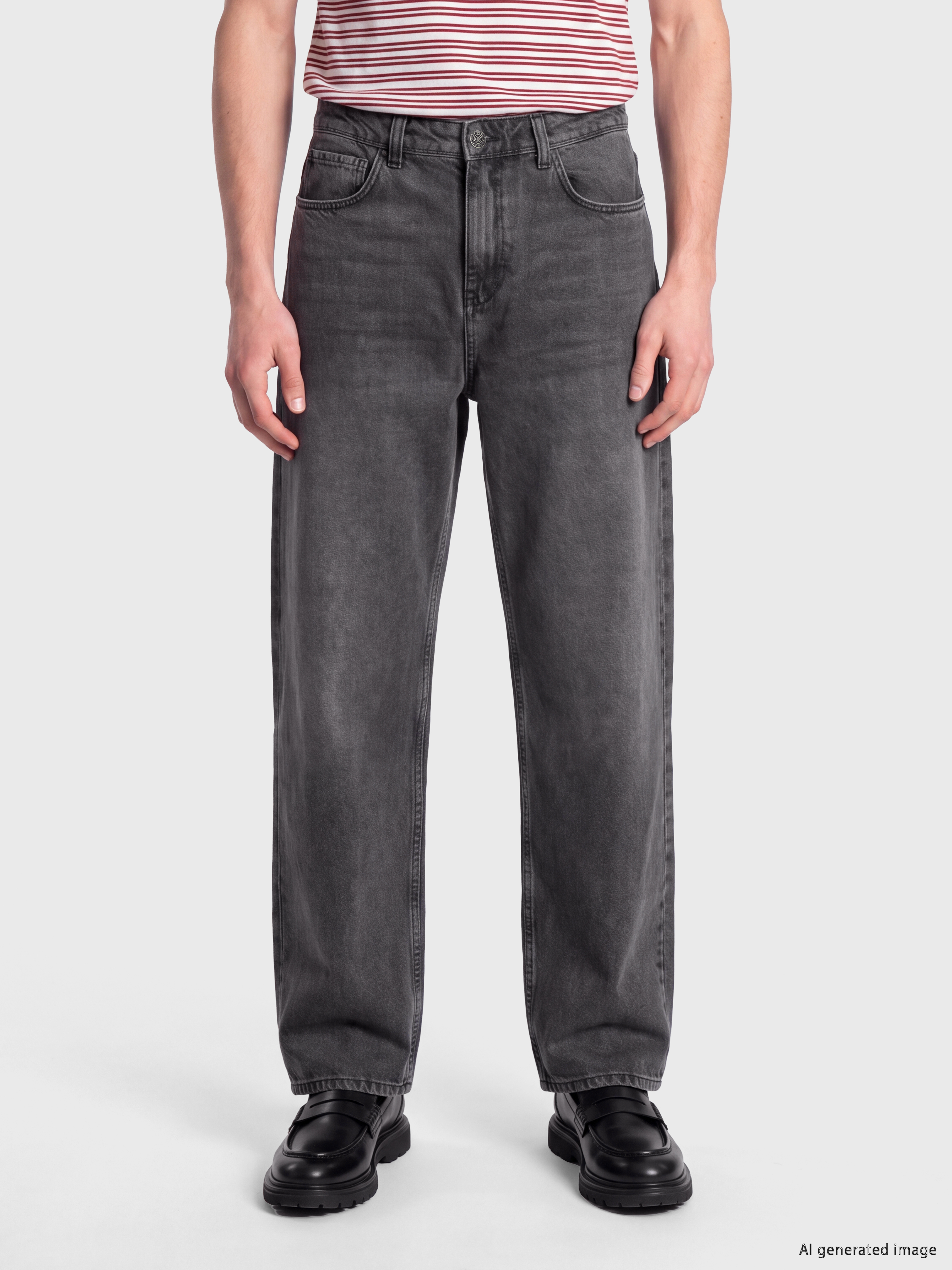 XSIDE Süper Baggy Fit Erkek Jean Pantolon