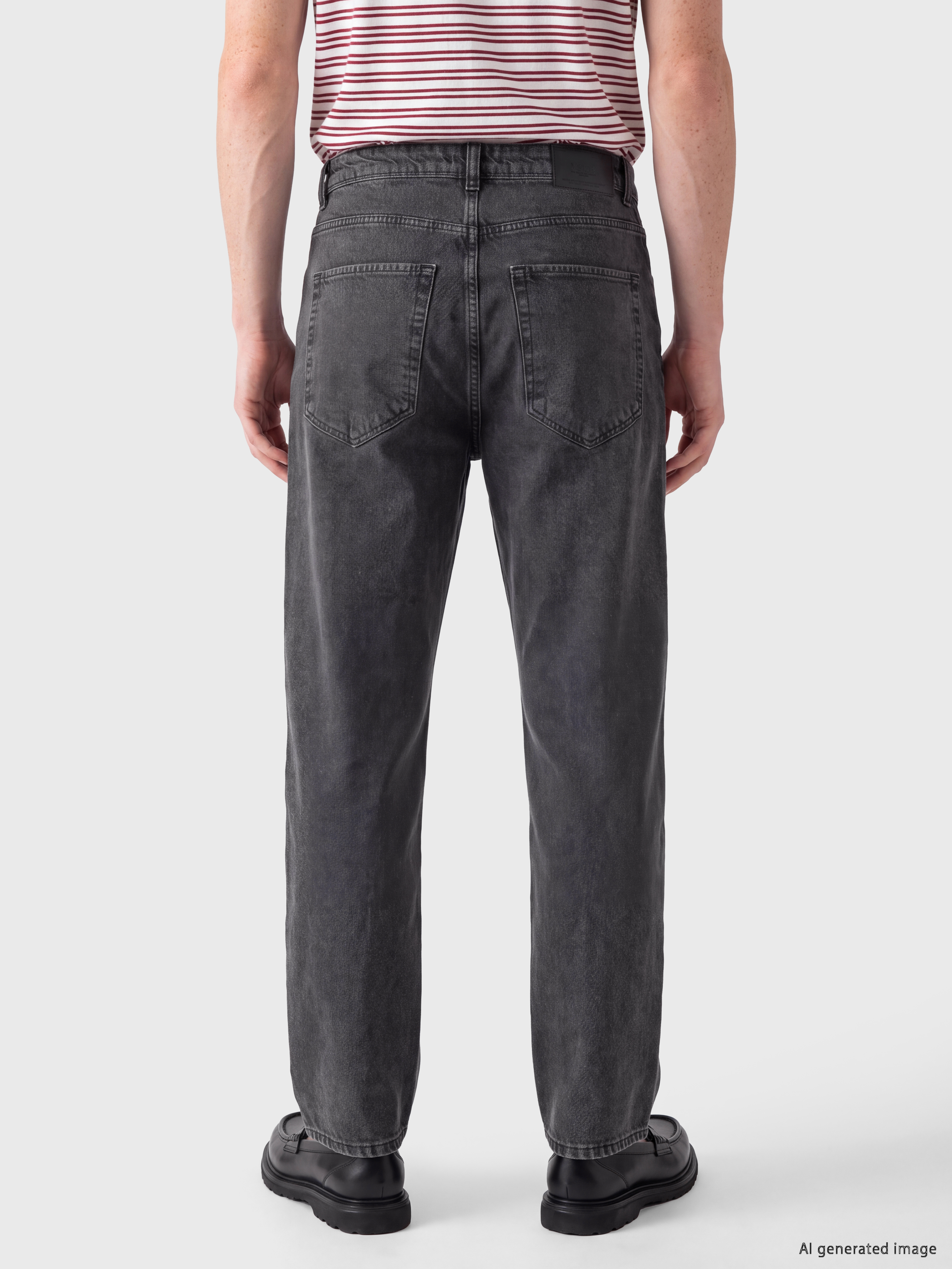 XSIDE Süper Baggy Fit Erkek Jean Pantolon görsel 3