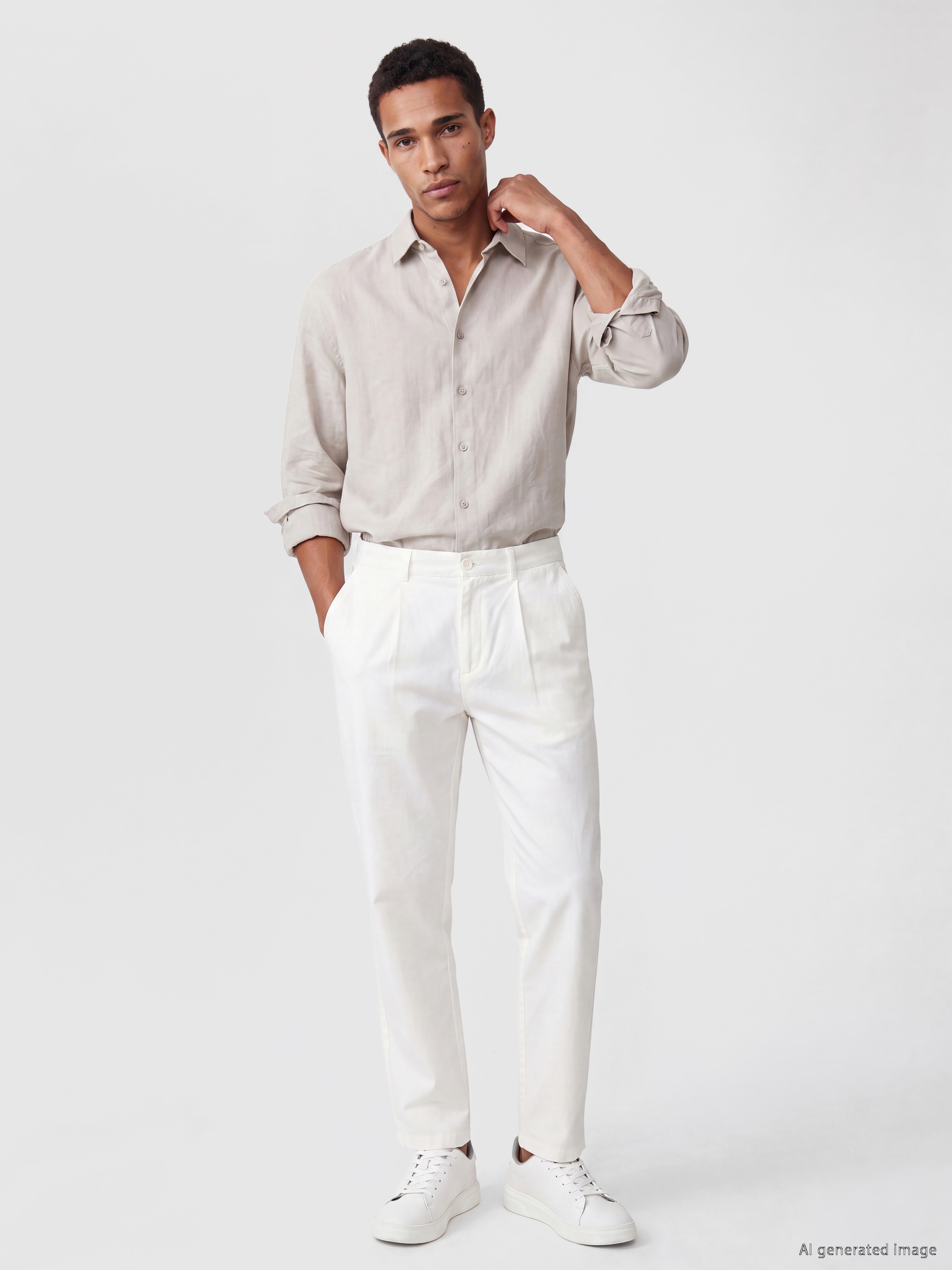 LCW Vision Regular Fit Erkek Gömlek görsel 2
