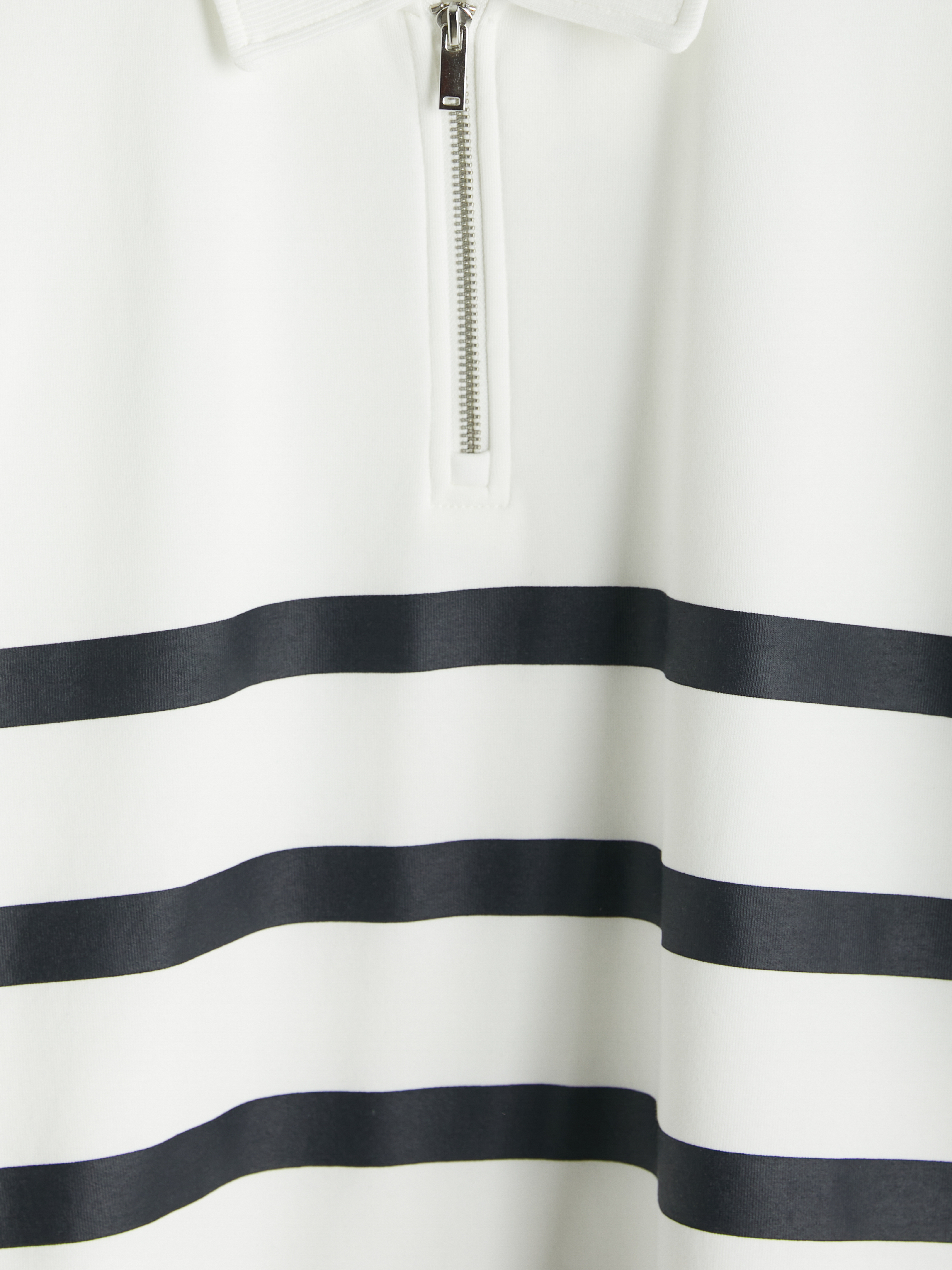LCW Vision Polo Yaka Çizgili Erkek Sweatshirt görsel 7