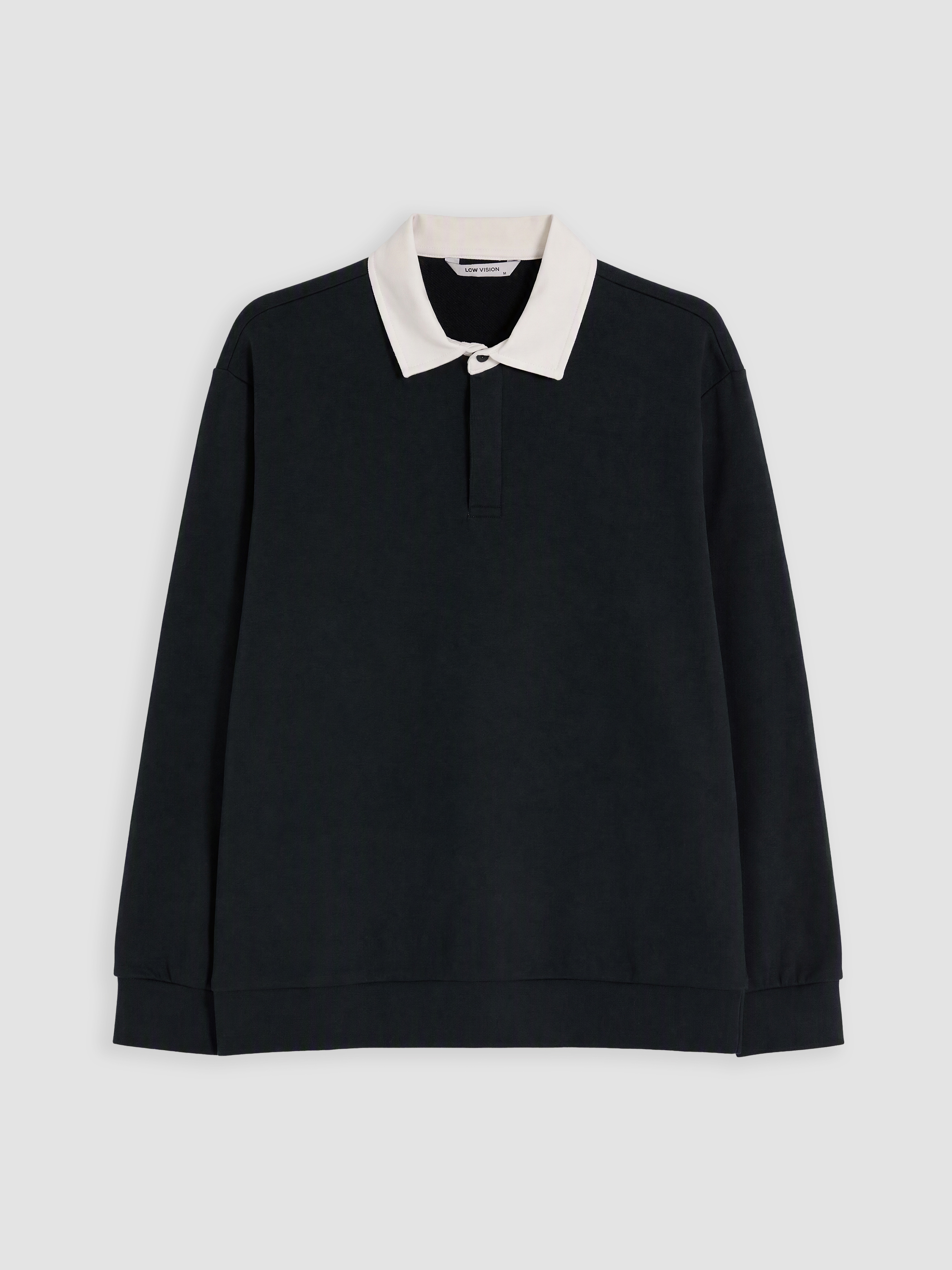 LCW Vision Polo Yaka Erkek Sweatshirt görsel 4