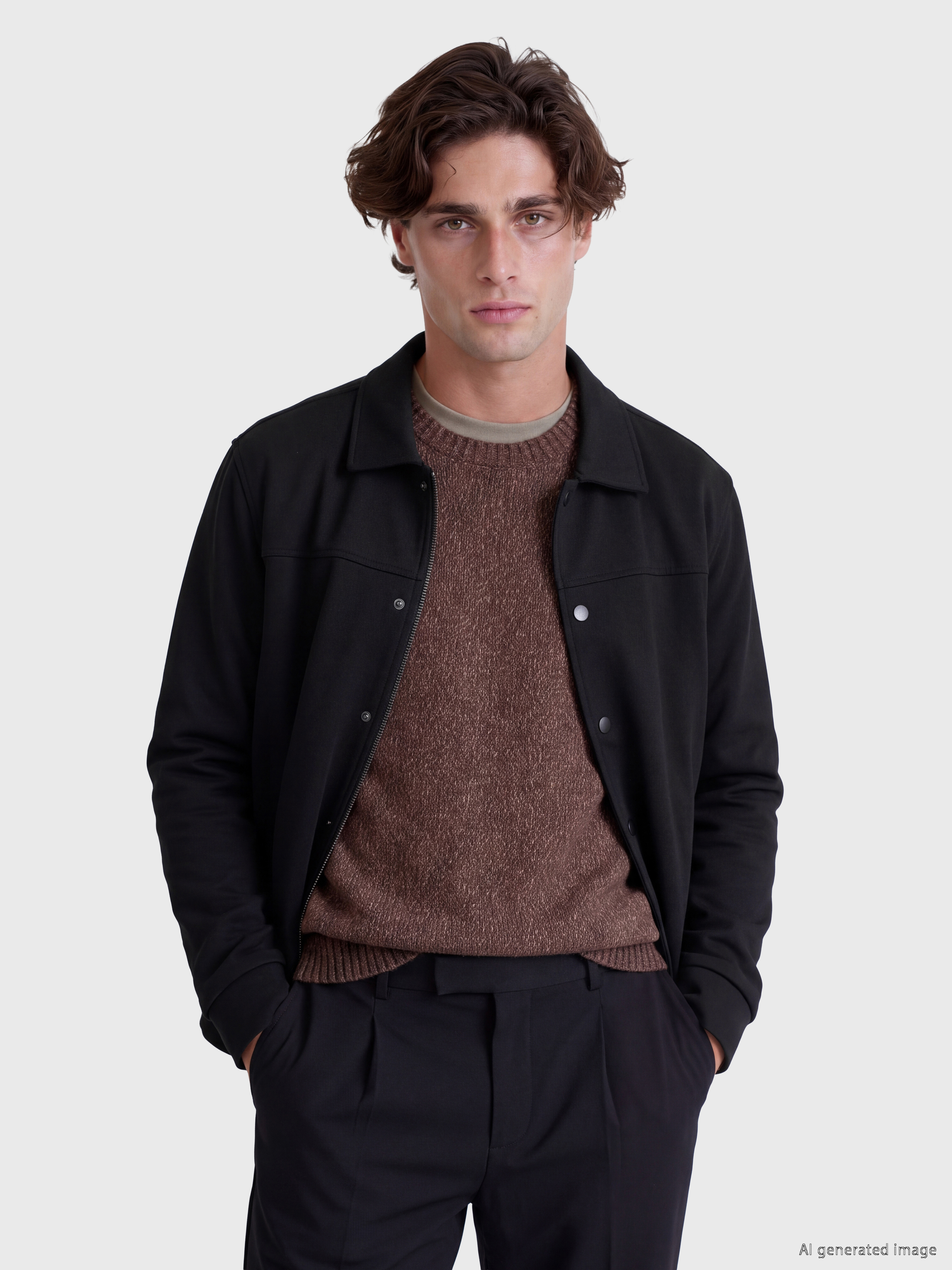 LCW Vision Polo Yaka Erkek Hırka