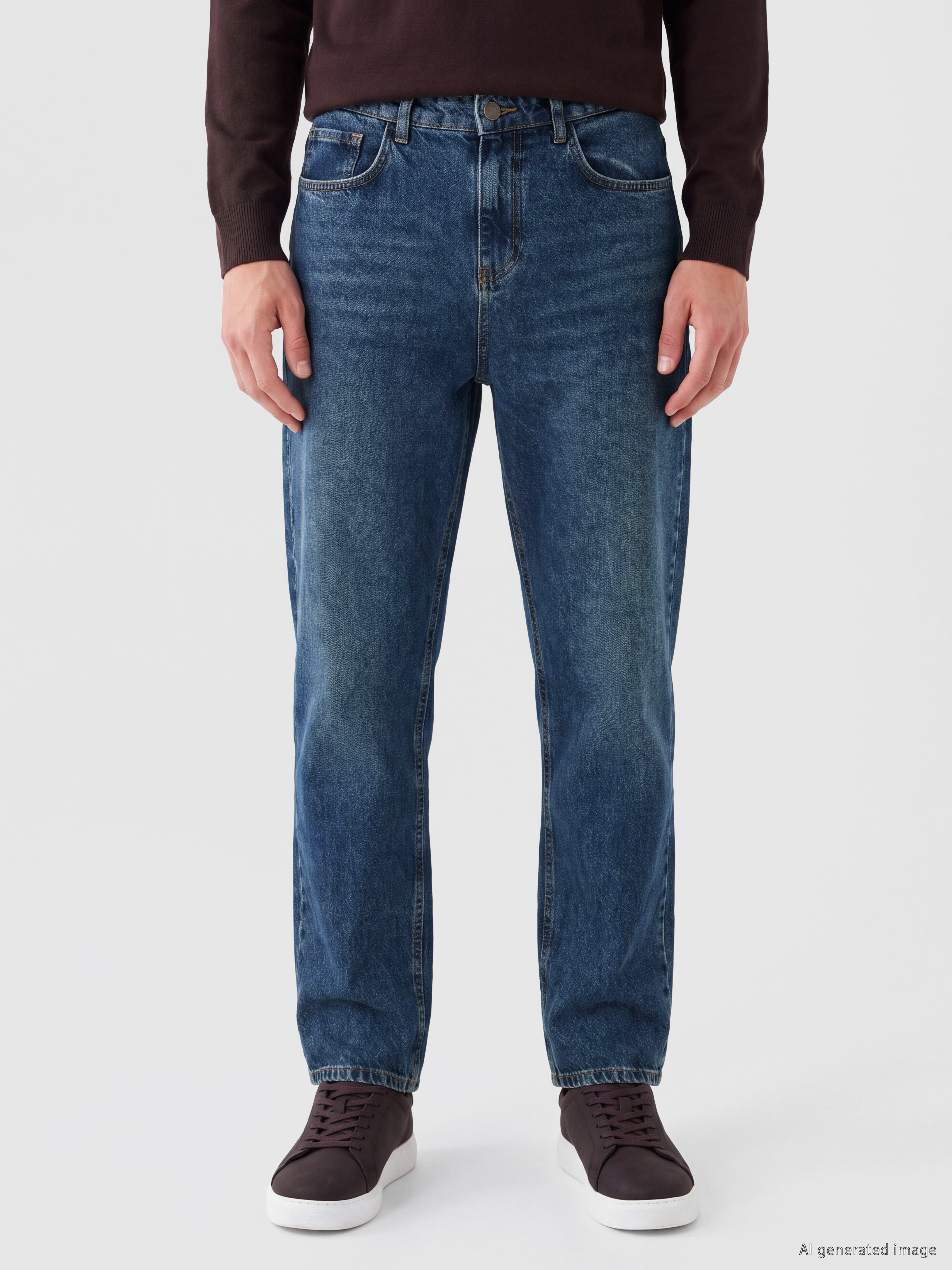 LCW Jeans Baggy Fit Erkek Jean Pantolon görsel 2