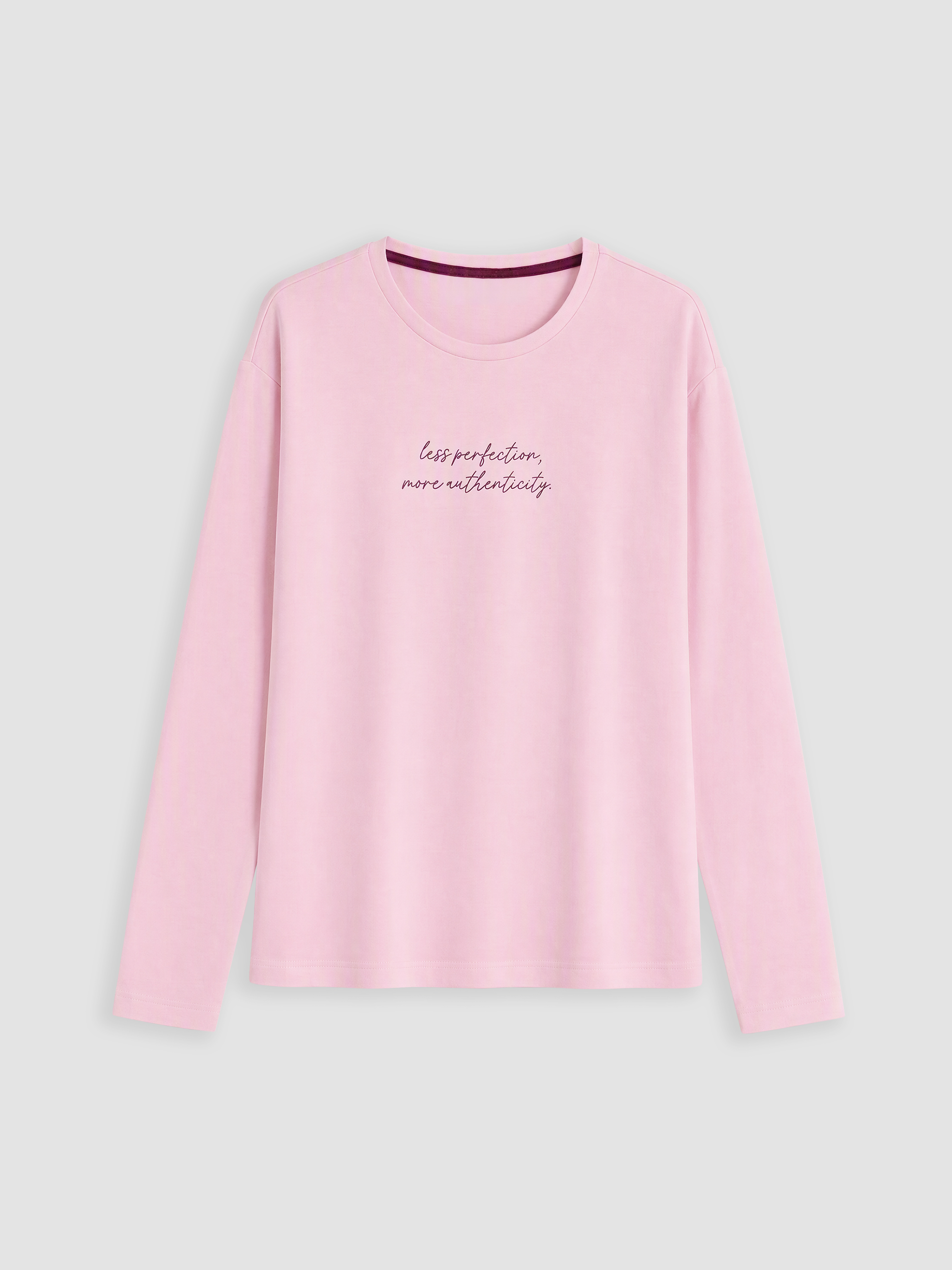 LCW DREAM Bisiklet Yaka Kadın Pijama Takımı görsel 2