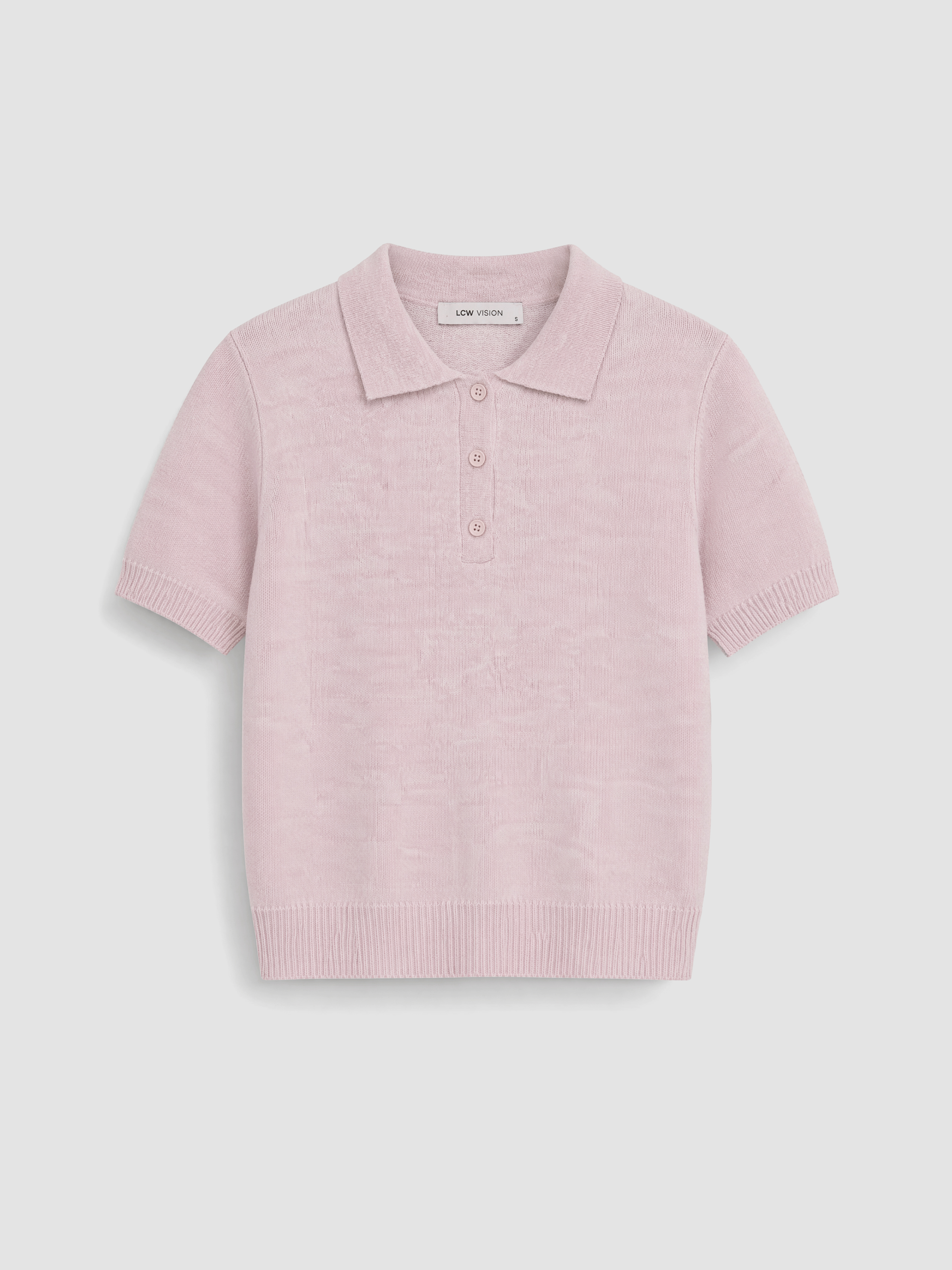 LCW Vision Polo Yaka Kadın Triko Kazak görsel 5