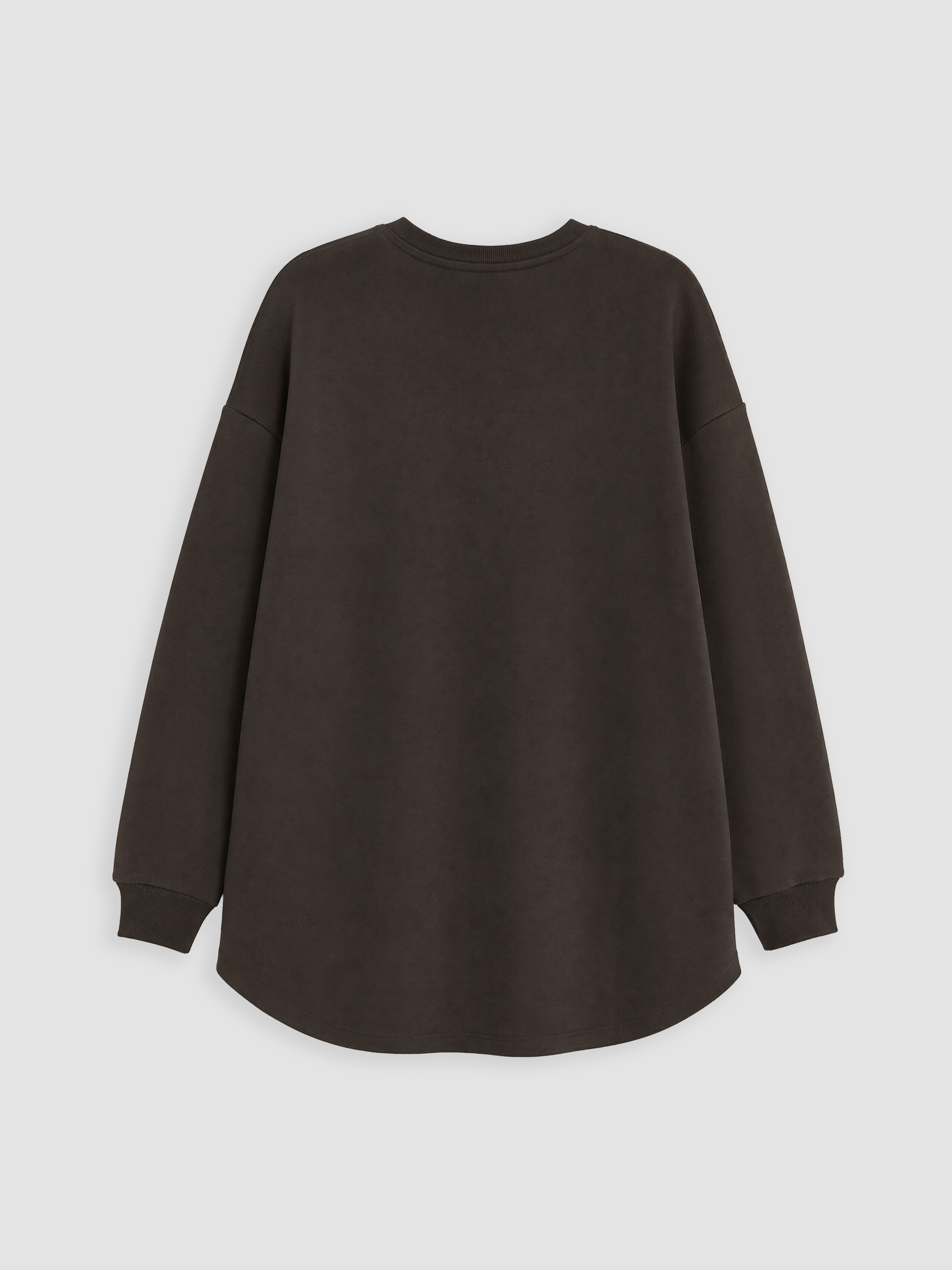LC WAIKIKI Bisiklet Yaka Kadın Sweatshirt Tunik görsel 7