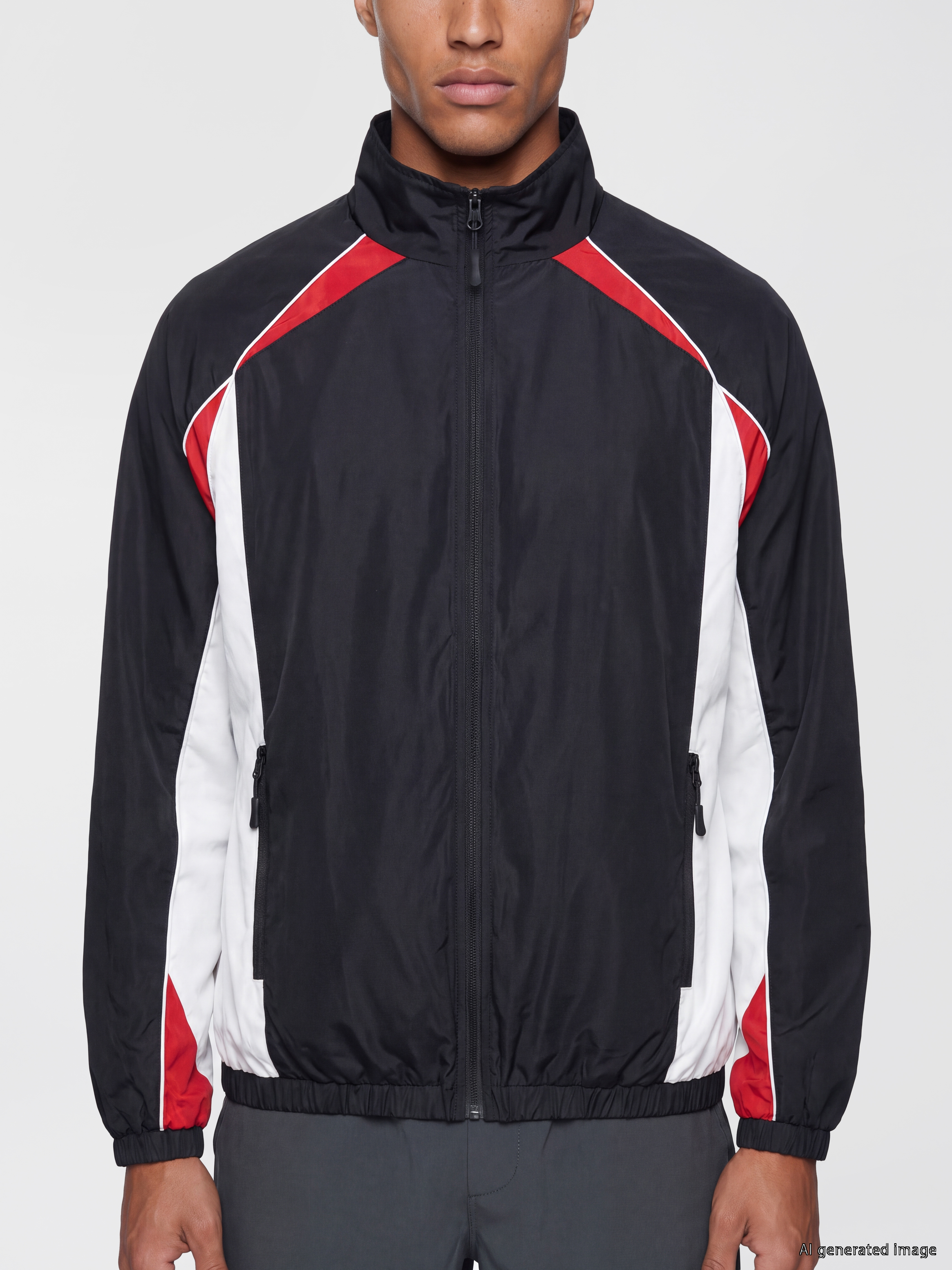 XSIDE ACTIVE Dik Yaka Erkek Fermuarlı Sweatshirt görsel 3