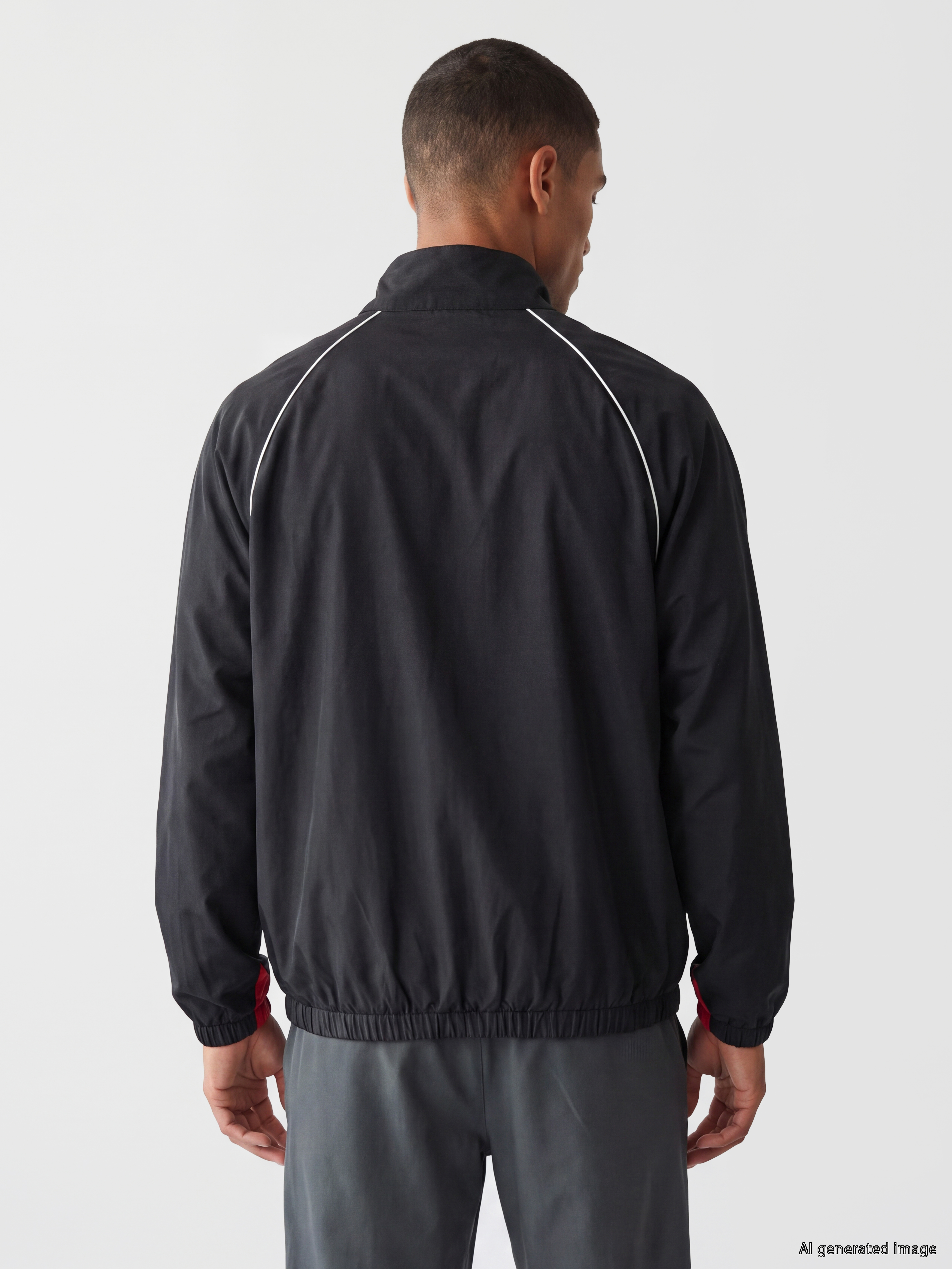 XSIDE ACTIVE Dik Yaka Erkek Fermuarlı Sweatshirt görsel 4