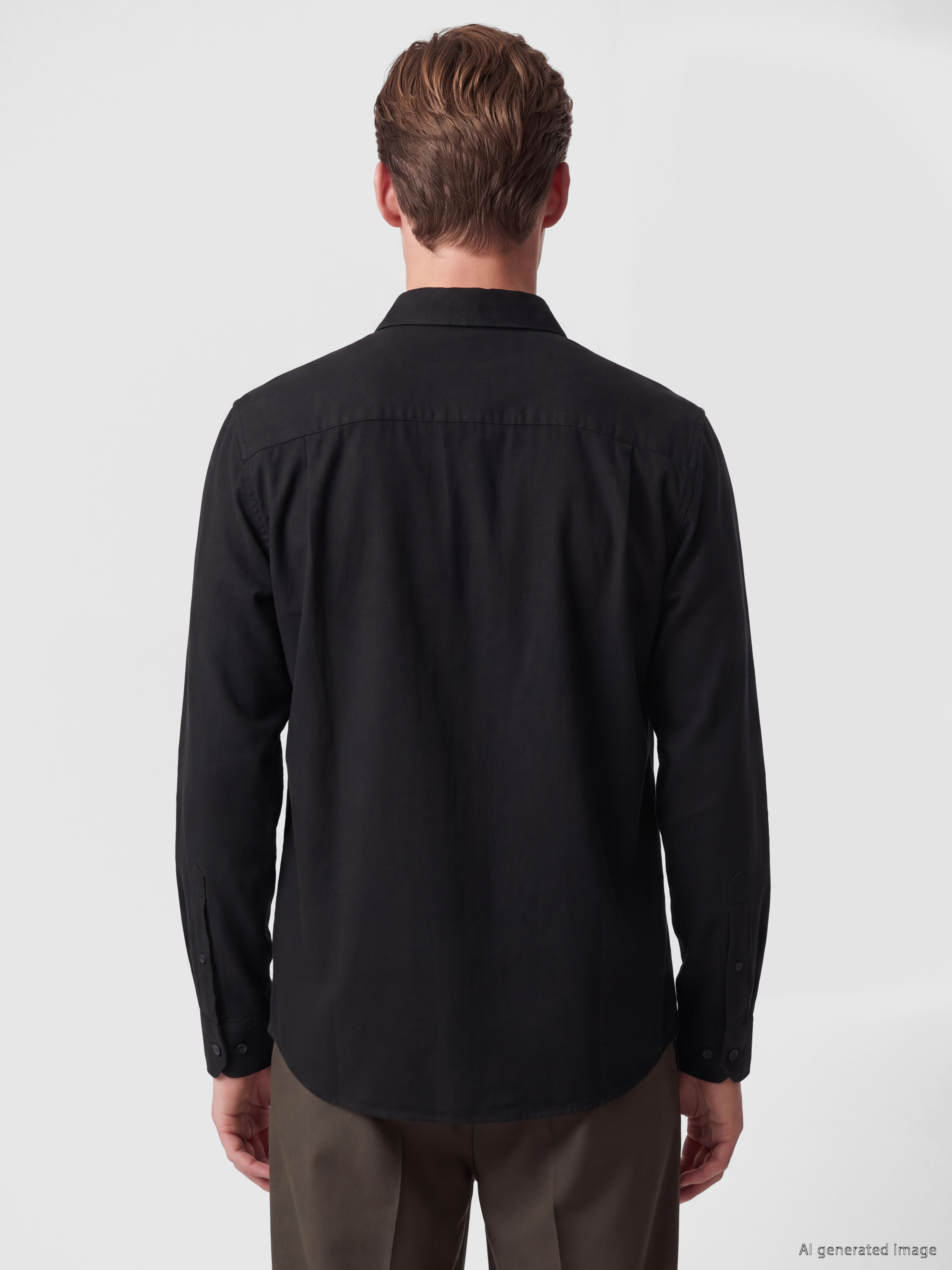 SOUTHBLUE Regular Fit Oxford Erkek Gömlek görsel 4