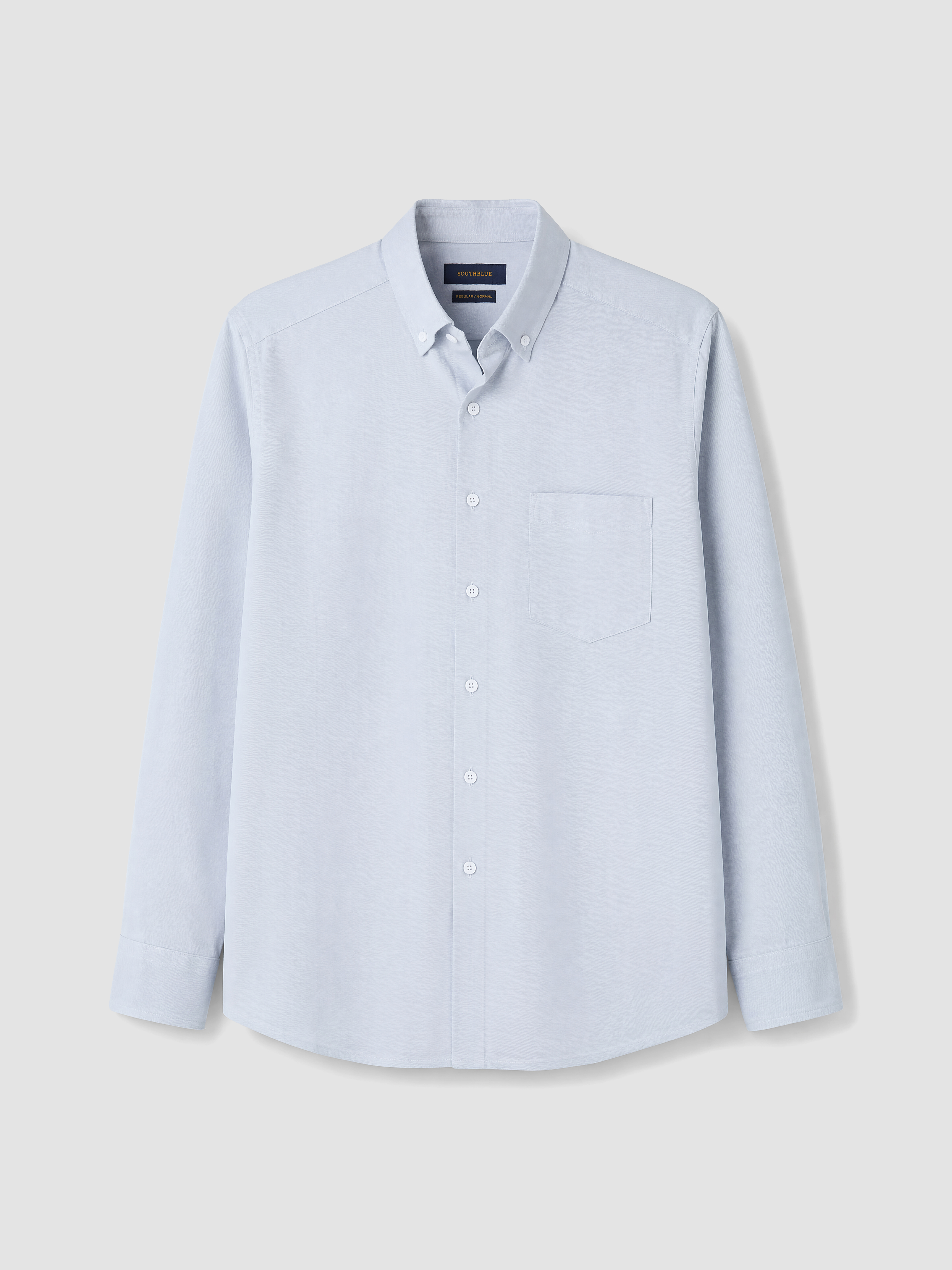 SOUTHBLUE Regular Fit Oxford Erkek Gömlek görsel 5