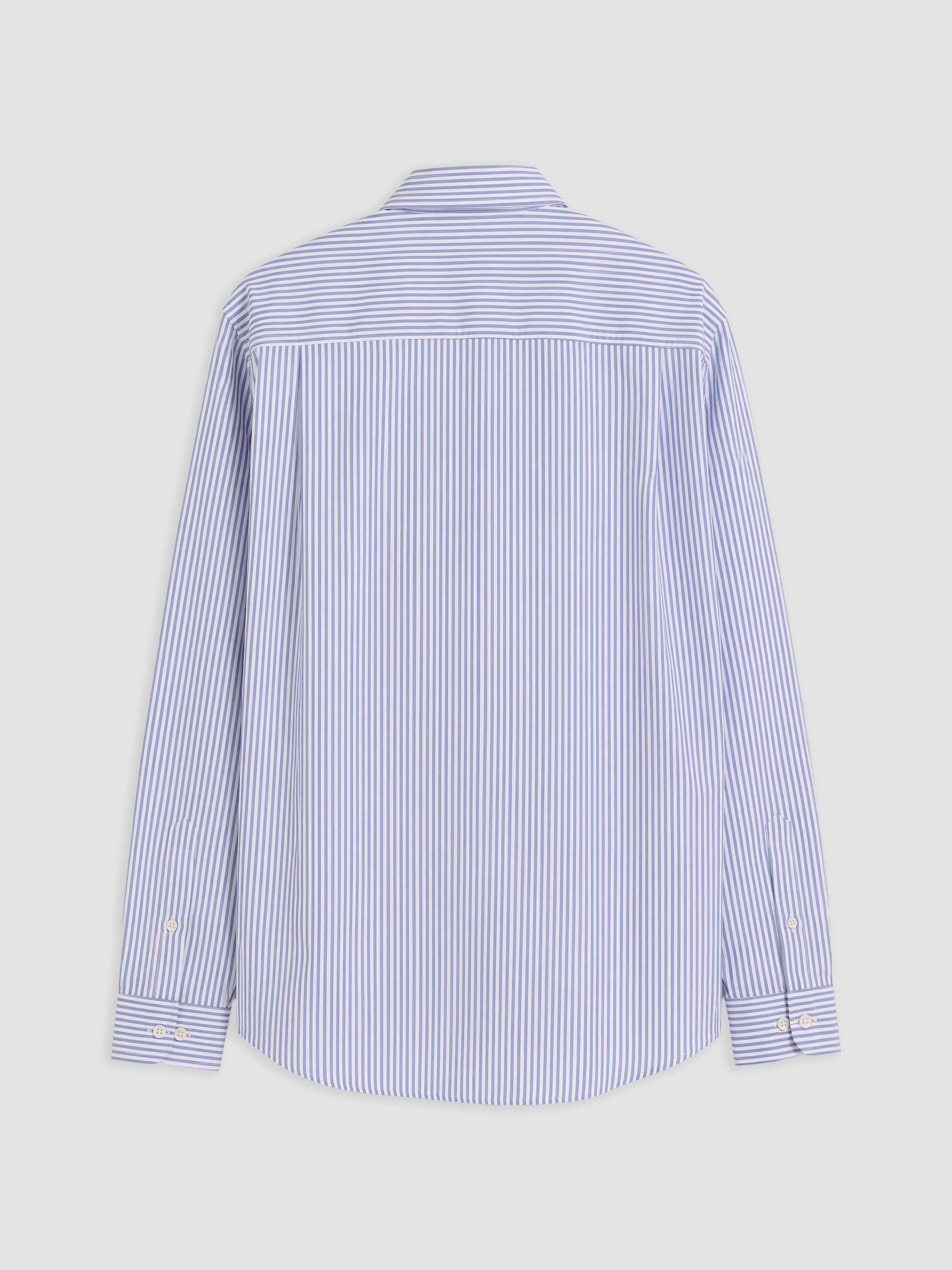 SOUTHBLUE Regular Fit Çizgili Oxford Erkek Gömlek görsel 6