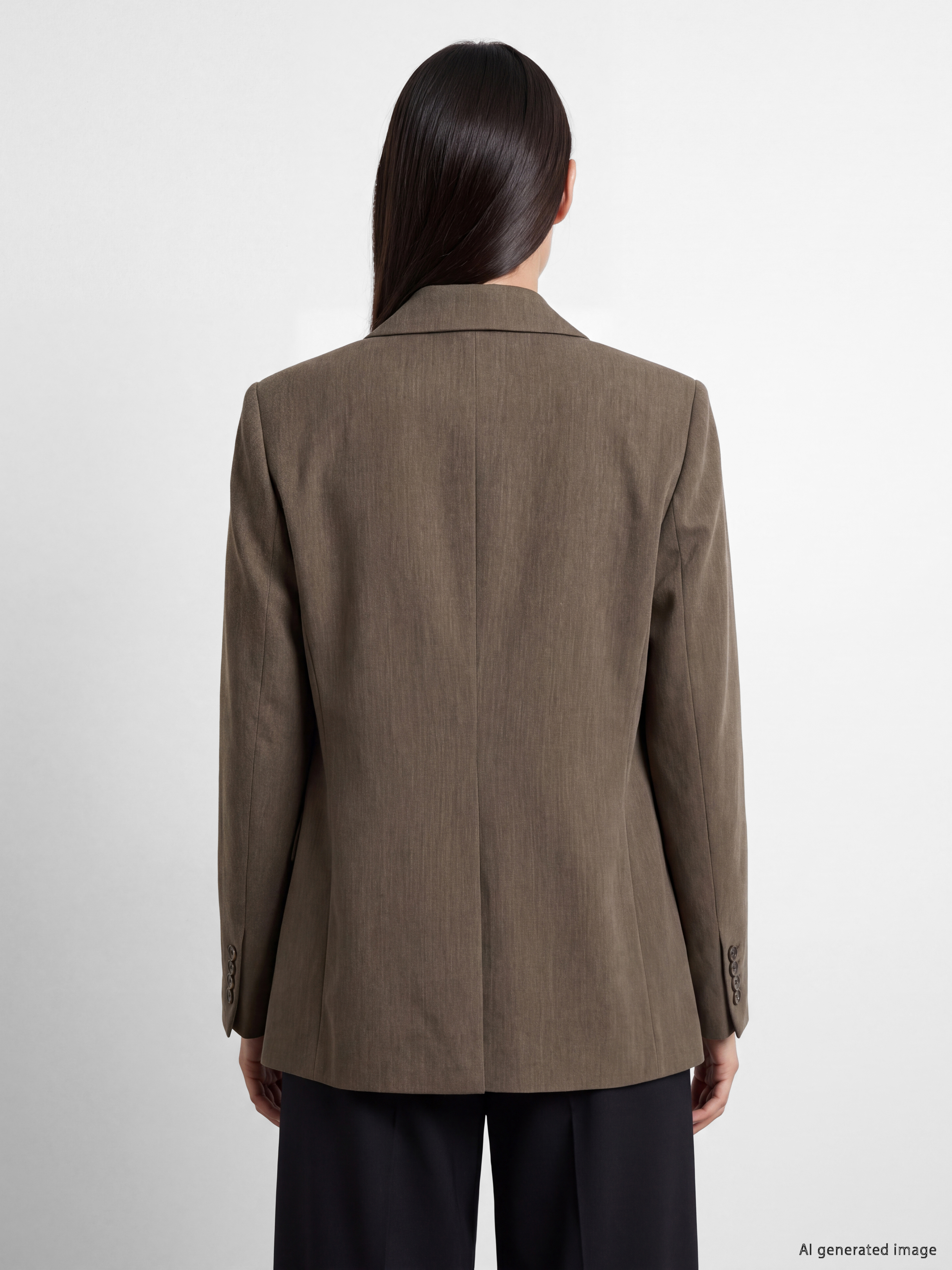 LCW STUDIO Kruvaze Yaka Kadın Blazer Ceket görsel 5