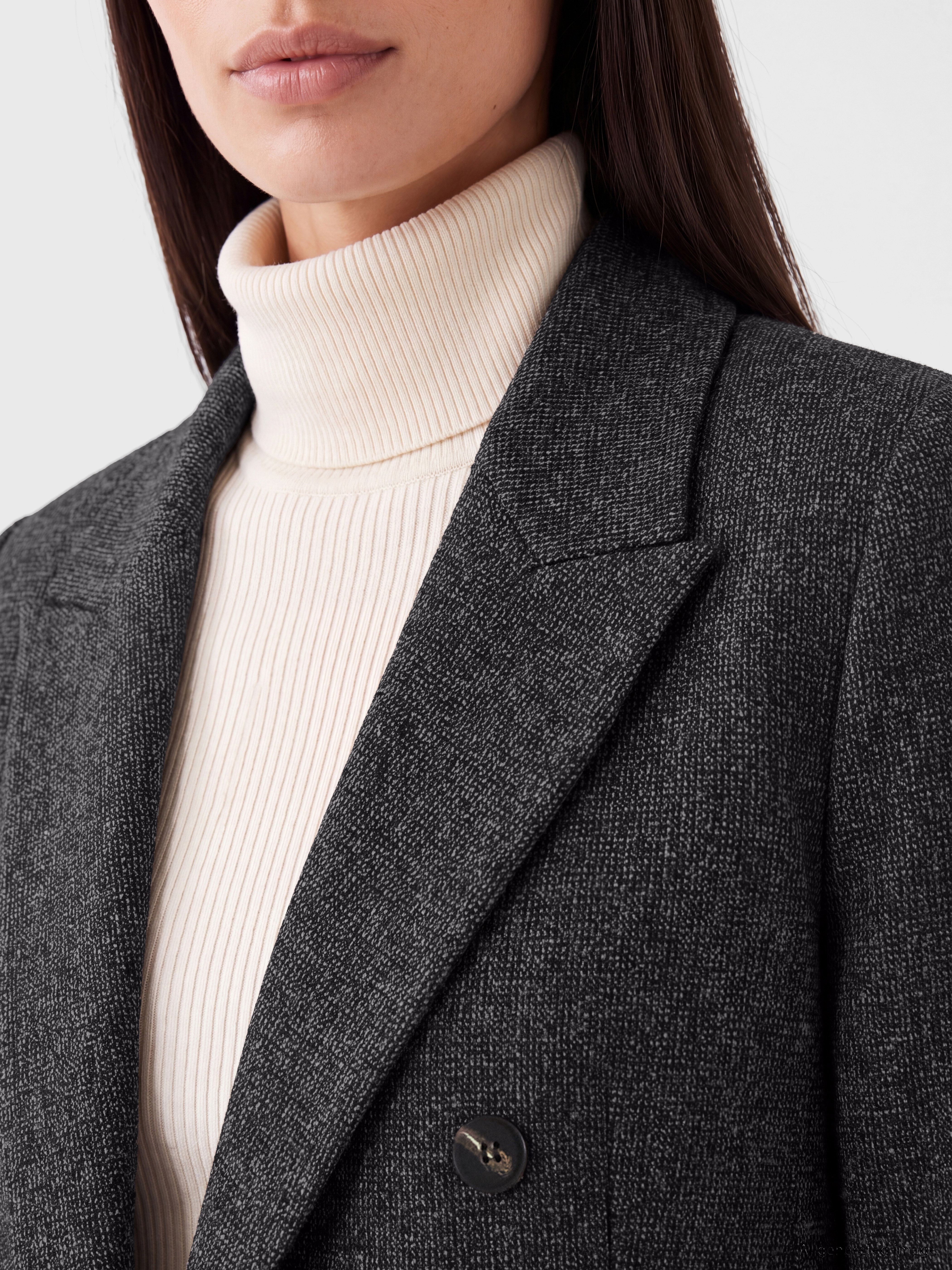 LCW STUDIO Kruvaze Yaka Kadın Blazer Ceket görsel 3
