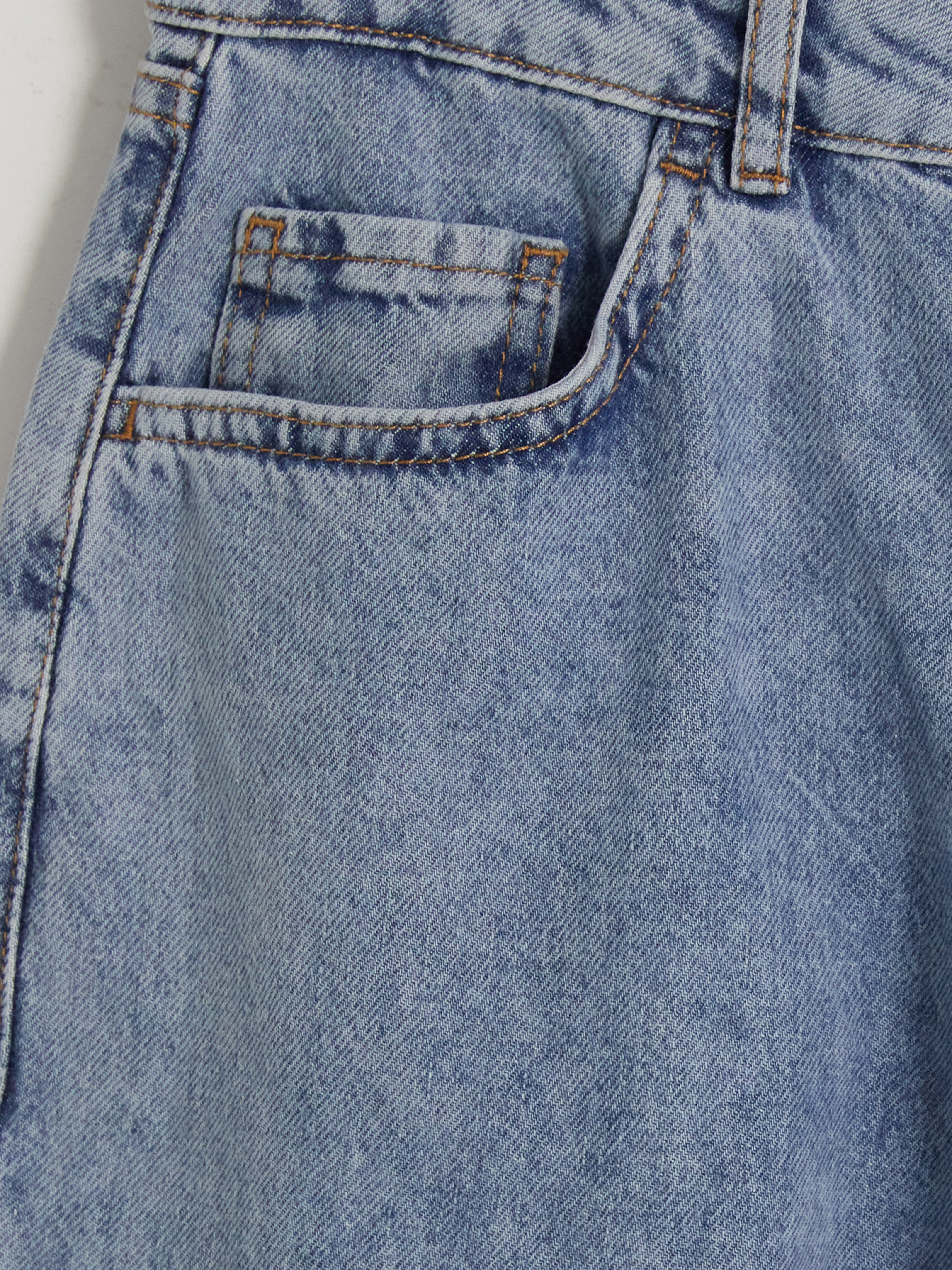 LC WAIKIKI Baggy Fit Kadın Jean Pantolon görsel 6