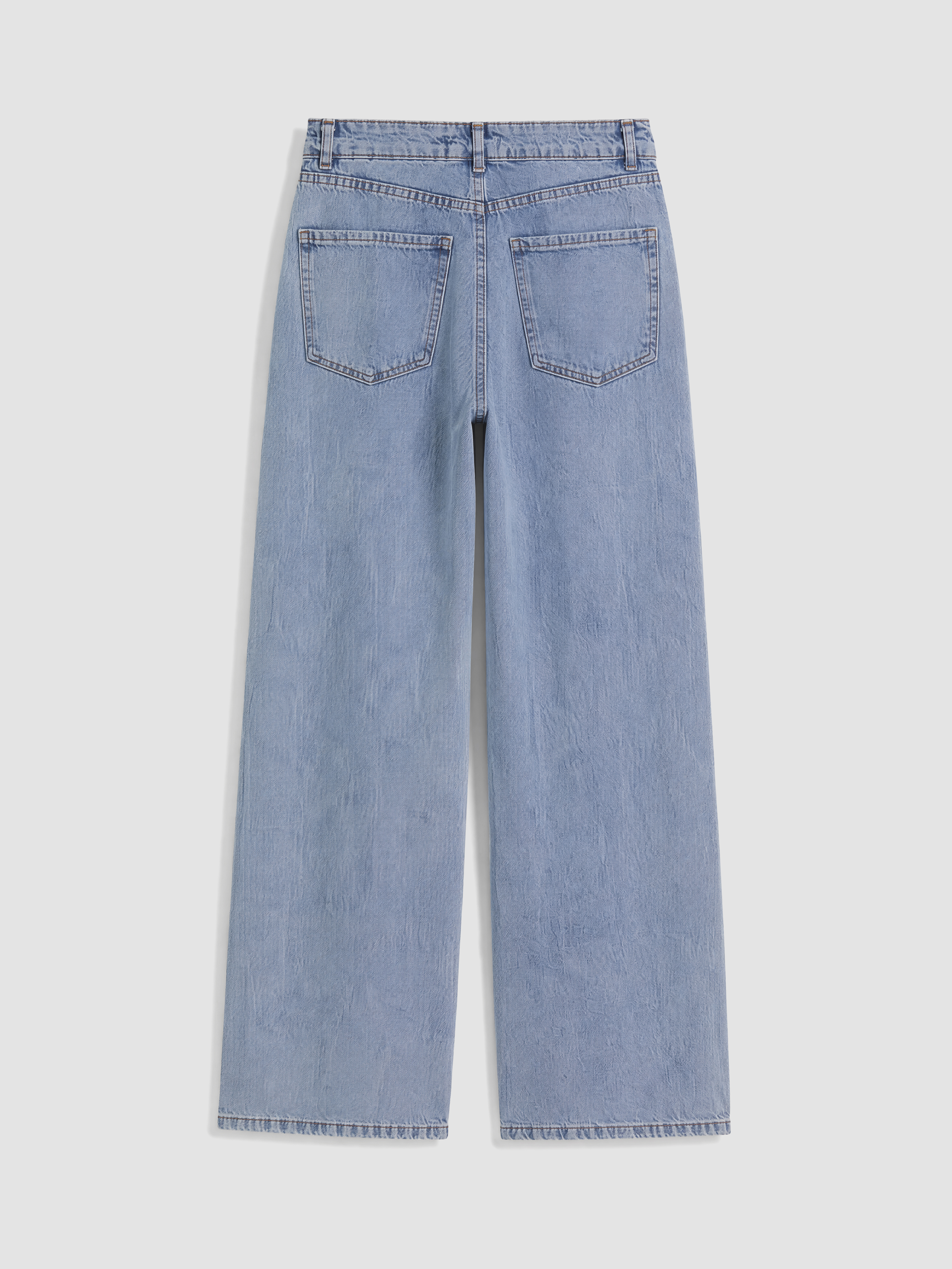 LC WAIKIKI Baggy Fit Kadın Jean Pantolon görsel 7