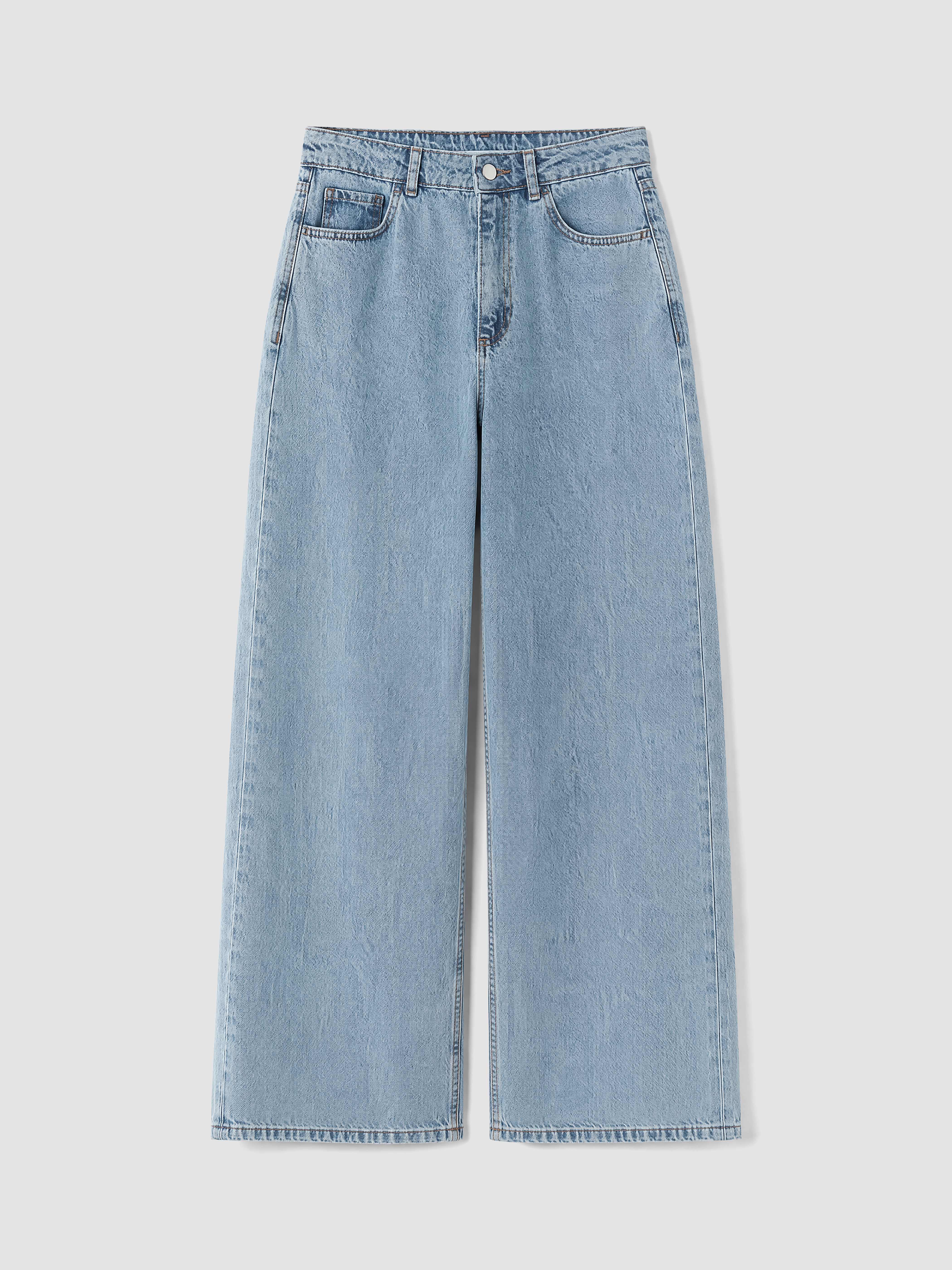 LC WAIKIKI Baggy Fit Kadın Jean Pantolon görsel 5
