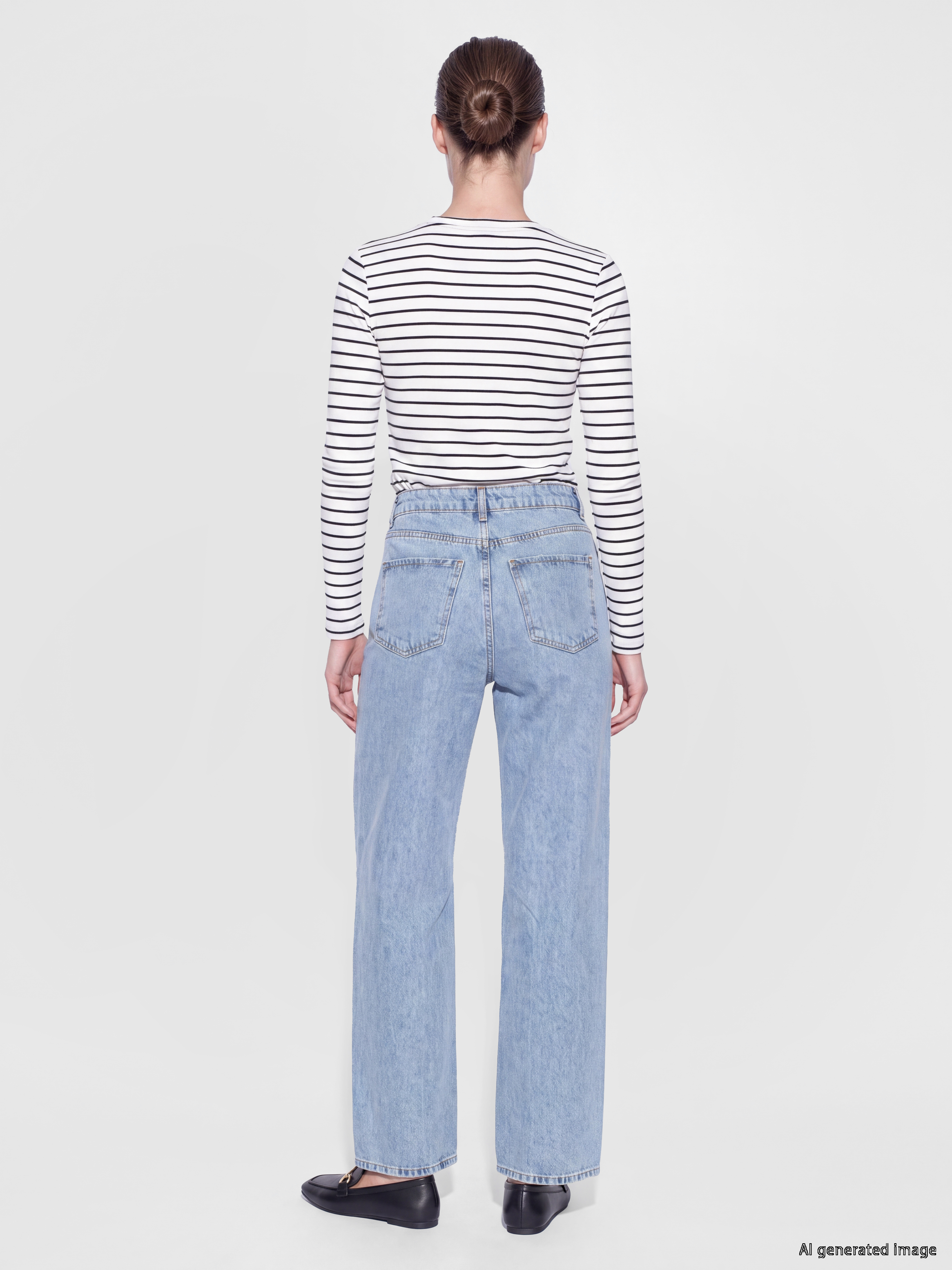 LC WAIKIKI Baggy Fit Kadın Jean Pantolon görsel 4