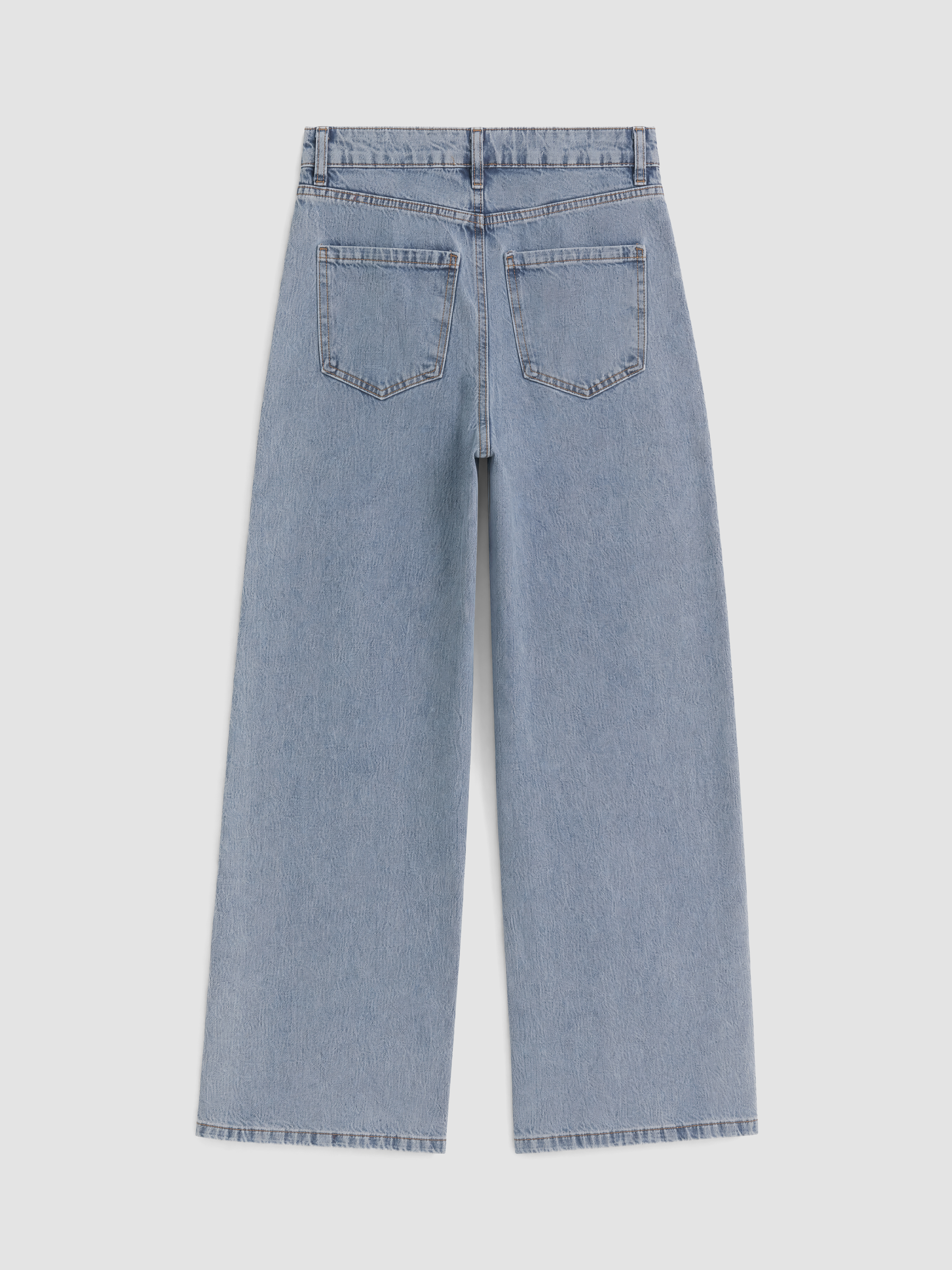 LC WAIKIKI Yüksek Bel Straight Fit Kadın Jean Pantolon görsel 7