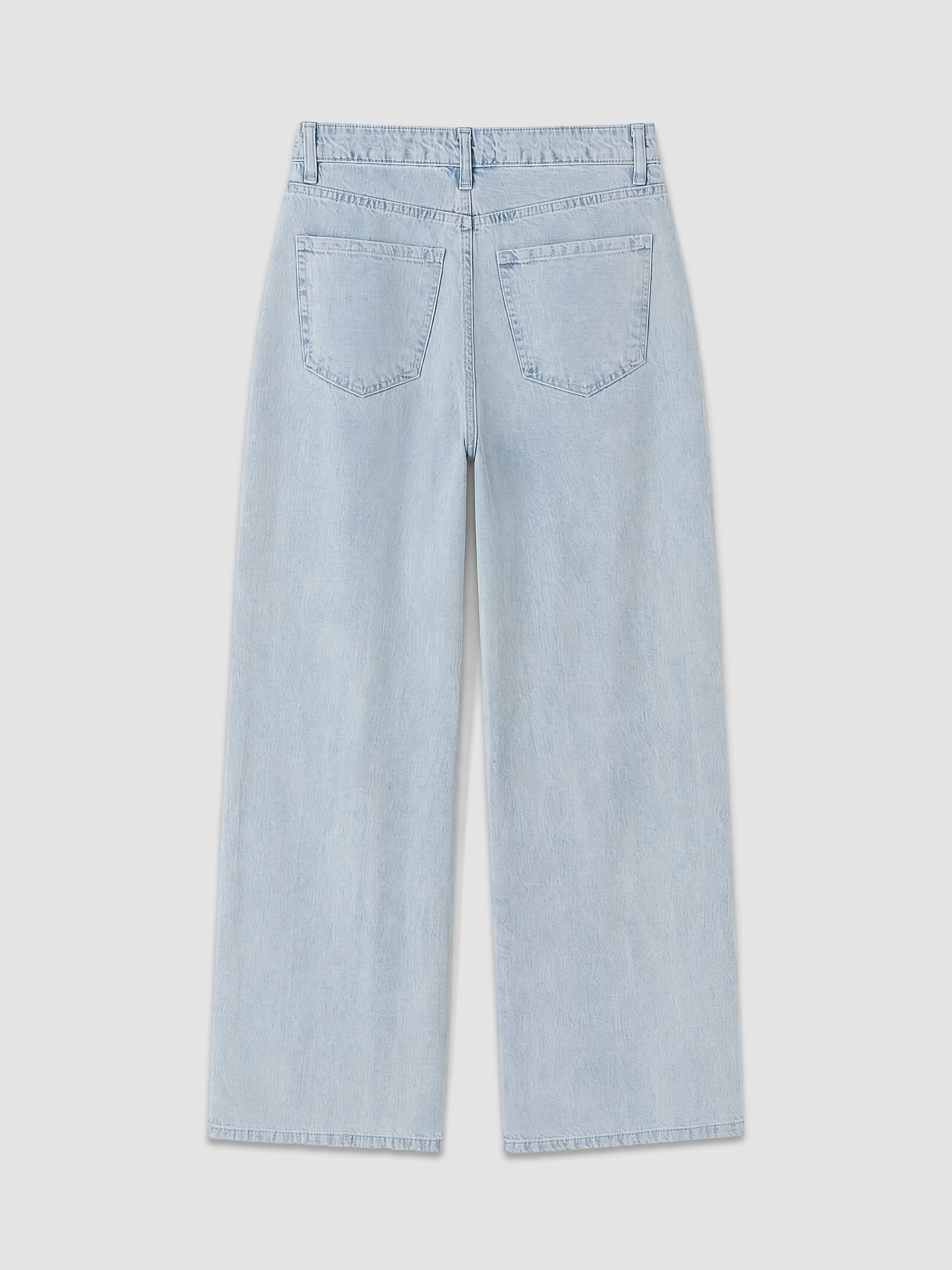 LC WAIKIKI Yüksek Bel Straight Fit Kadın Jean Pantolon görsel 6