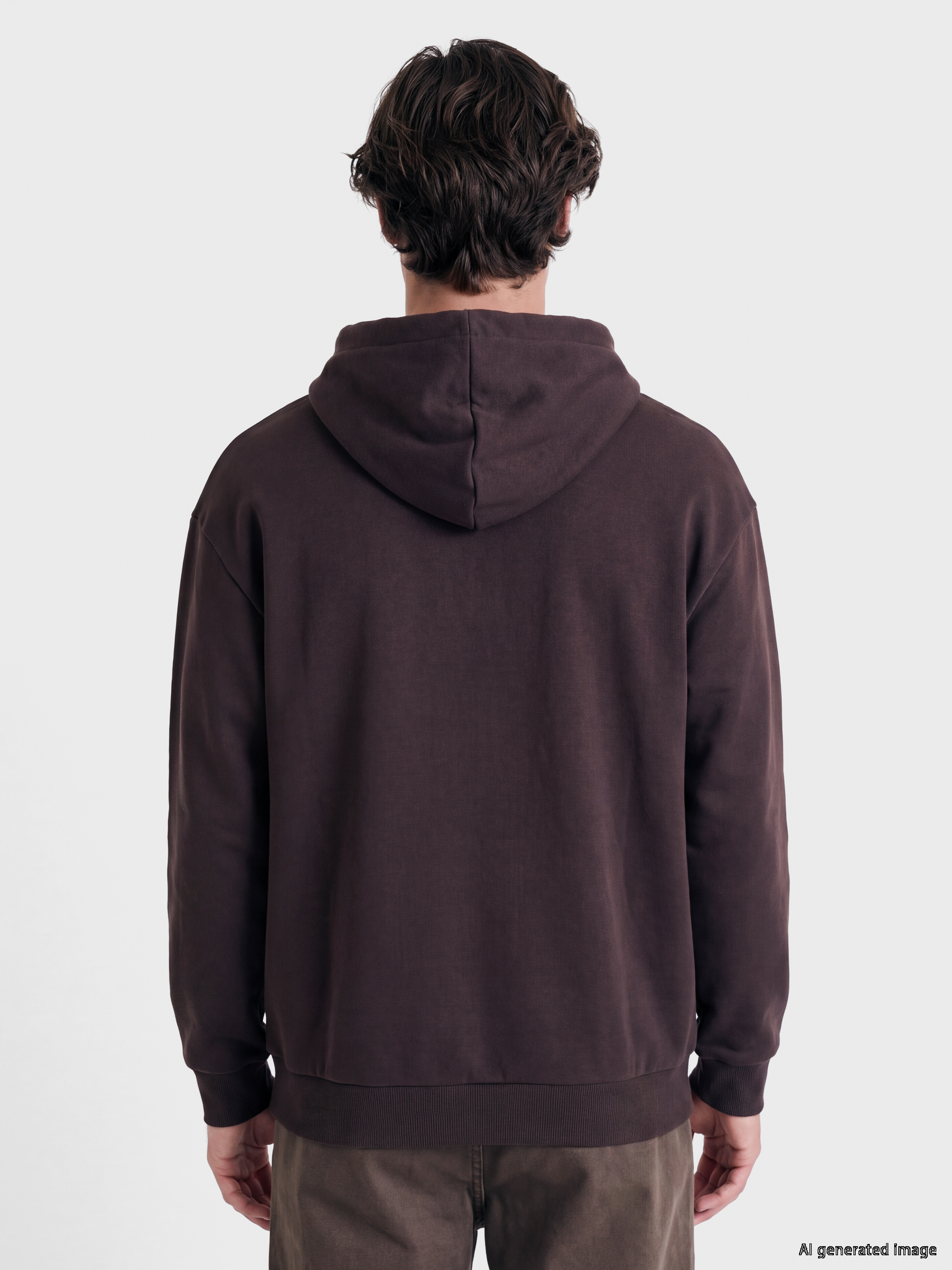 XSIDE Erkek Kalın Hoodie görsel 4