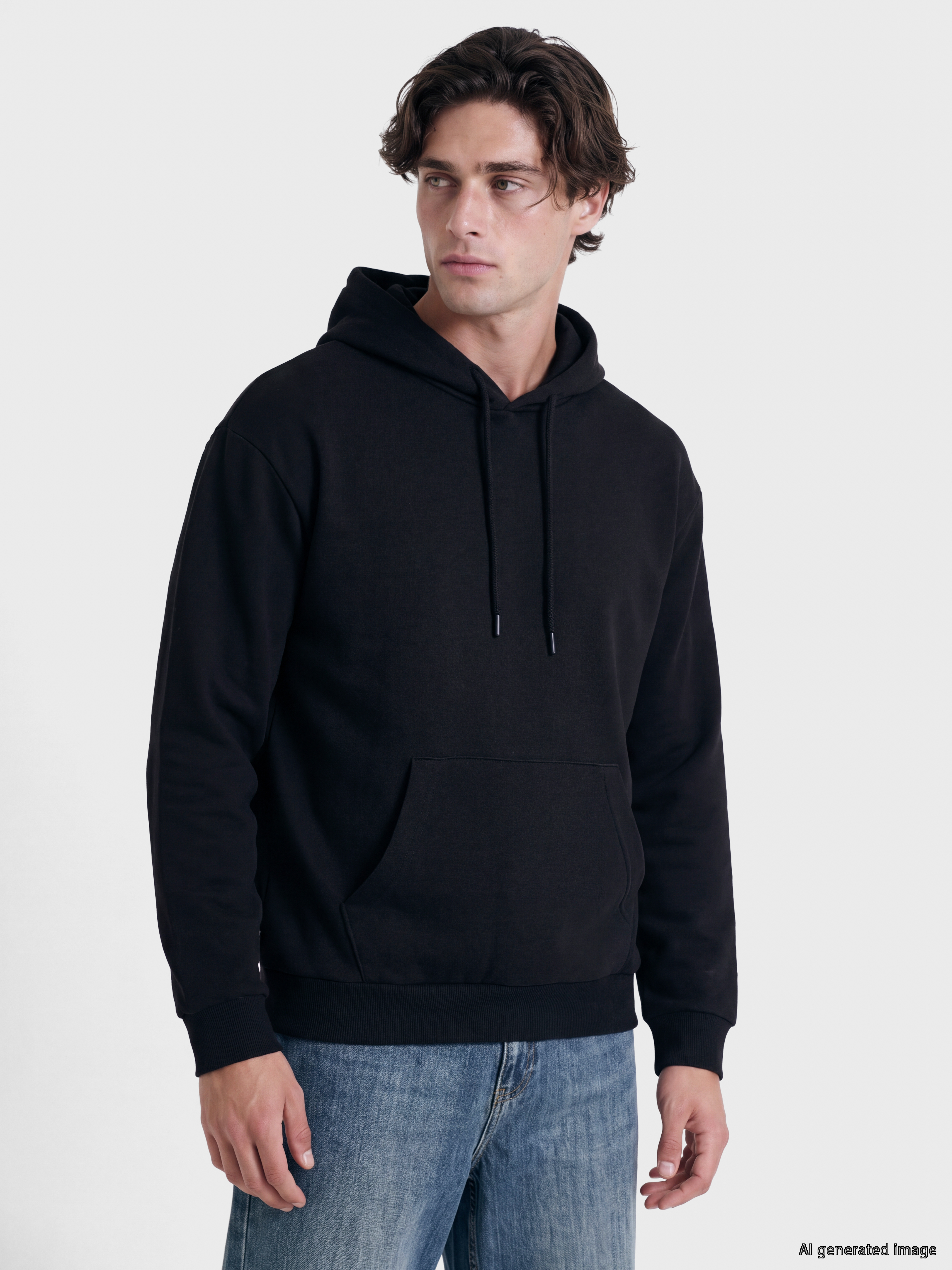 XSIDE Erkek Kalın Hoodie