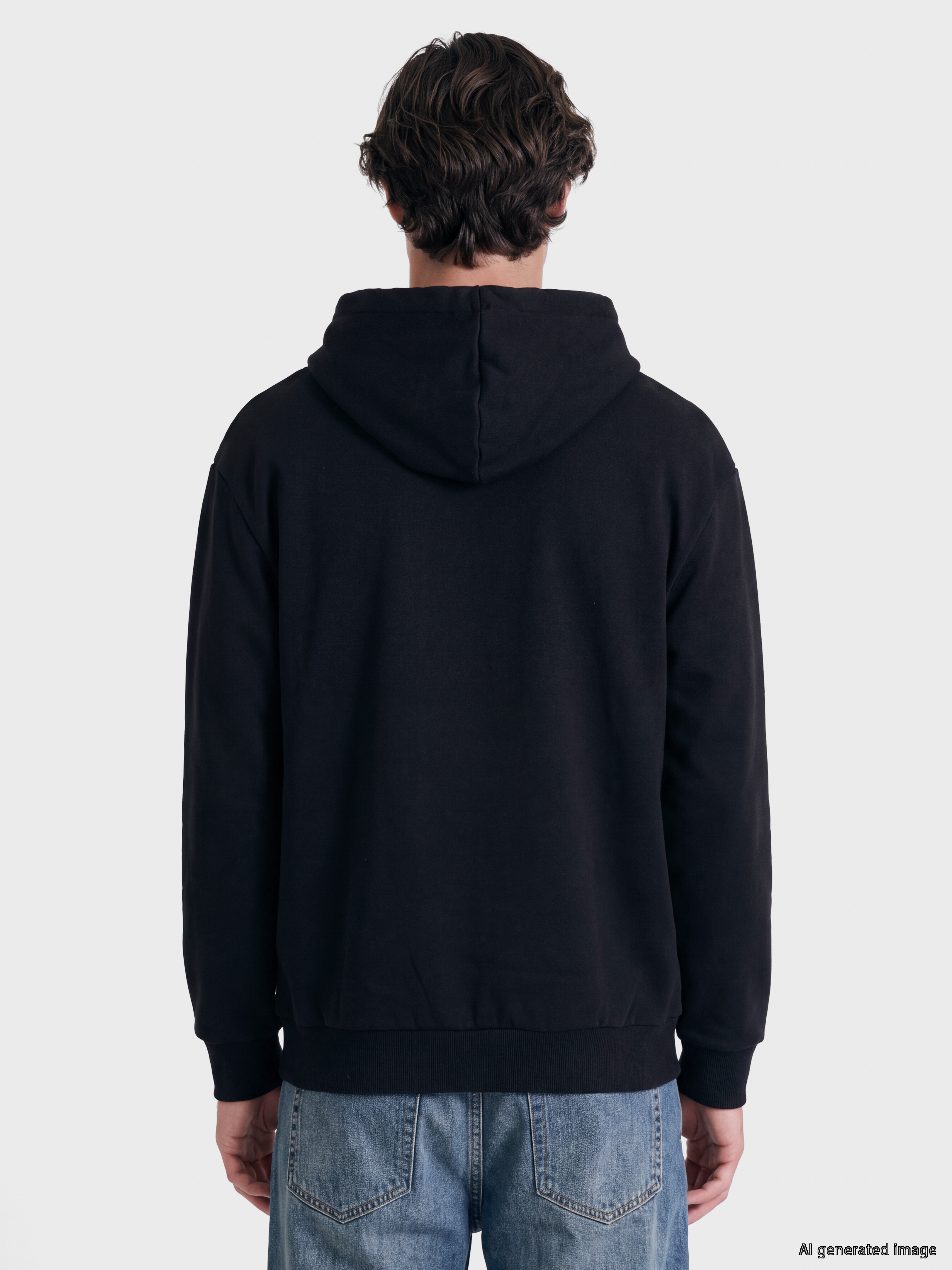 XSIDE Erkek Kalın Hoodie görsel 4