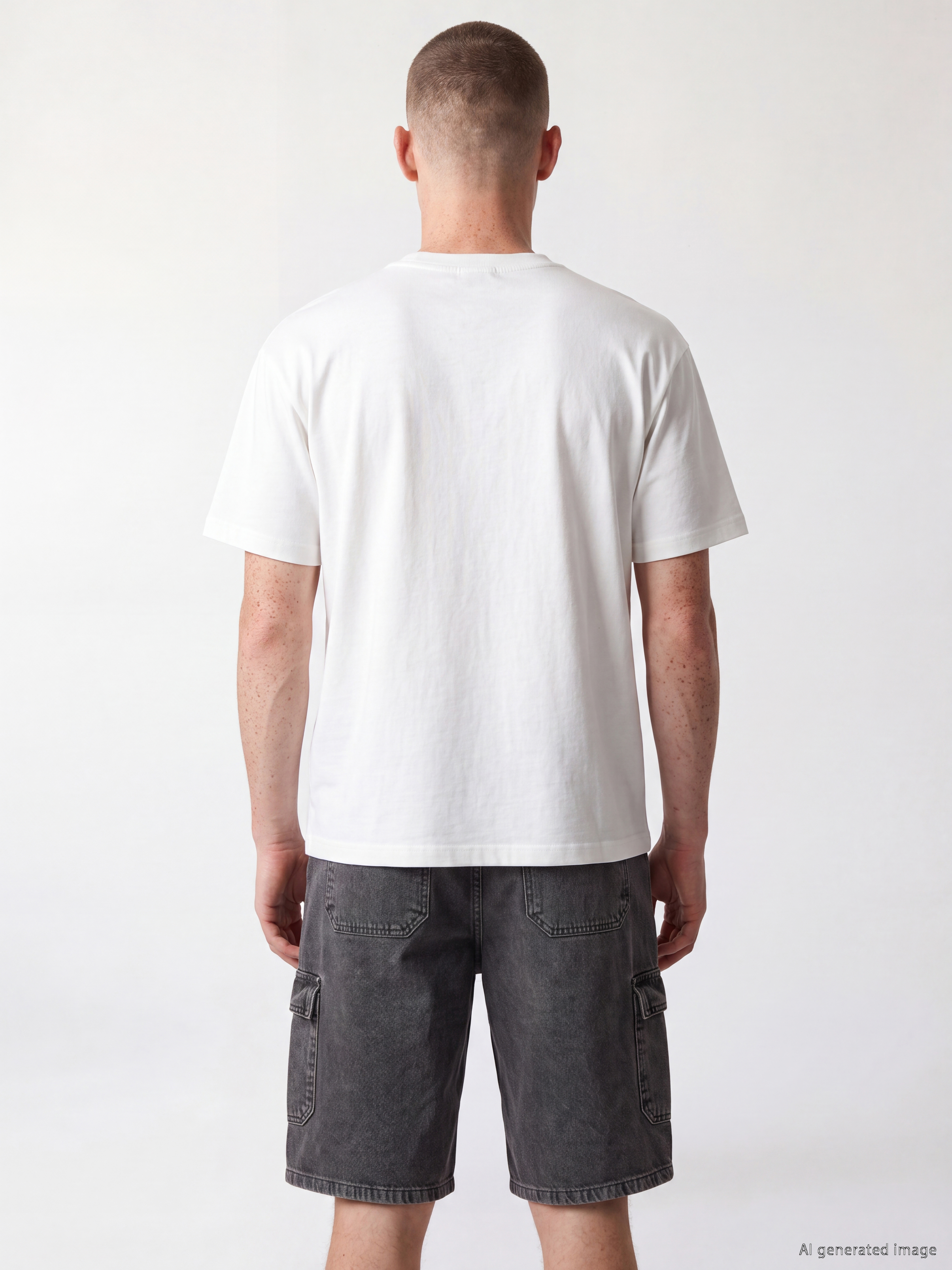 XSIDE Loose Fit Soft Touch Erkek Tişört görsel 4
