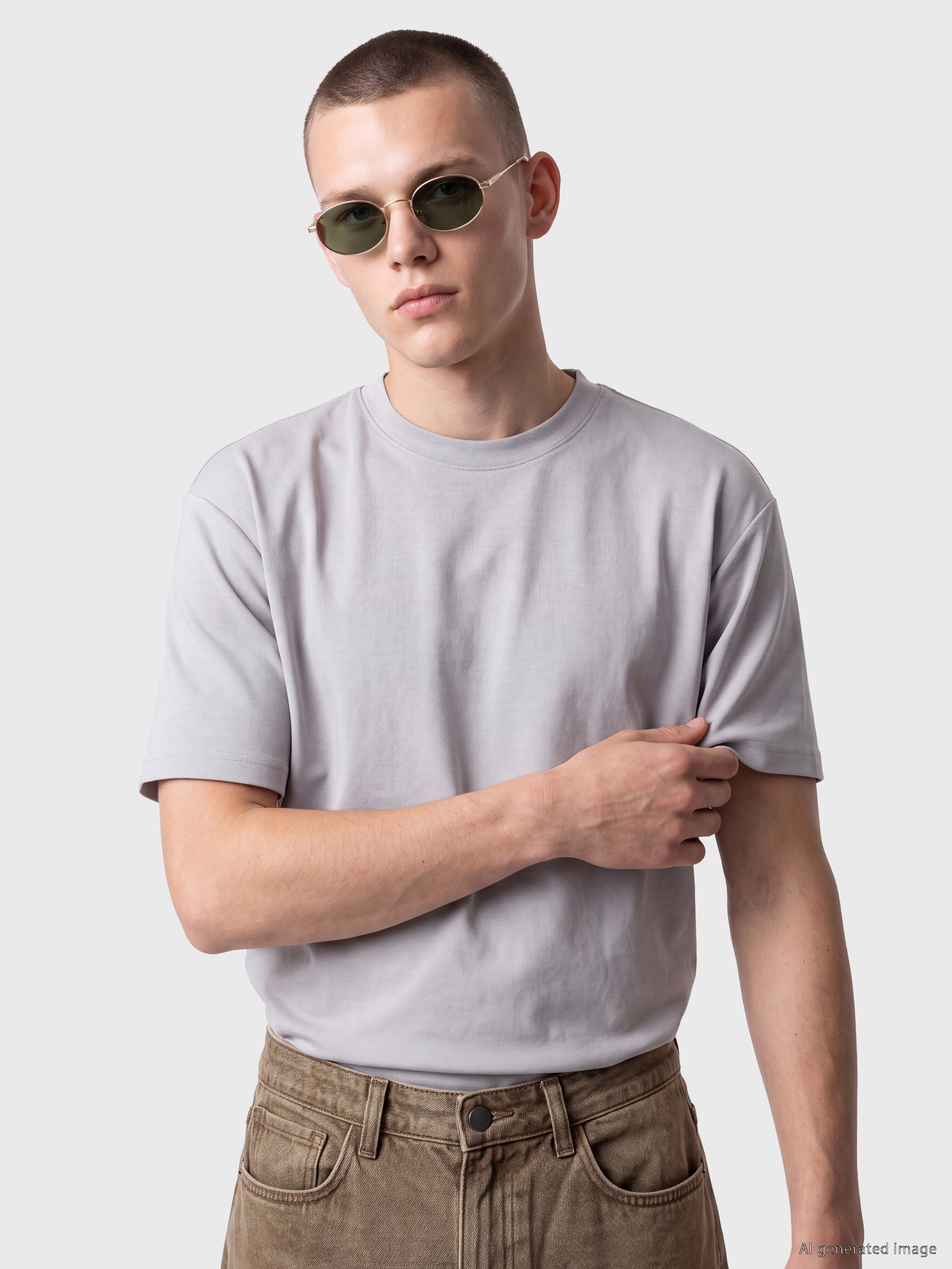 XSIDE Loose Fit Soft Touch Erkek Tişört