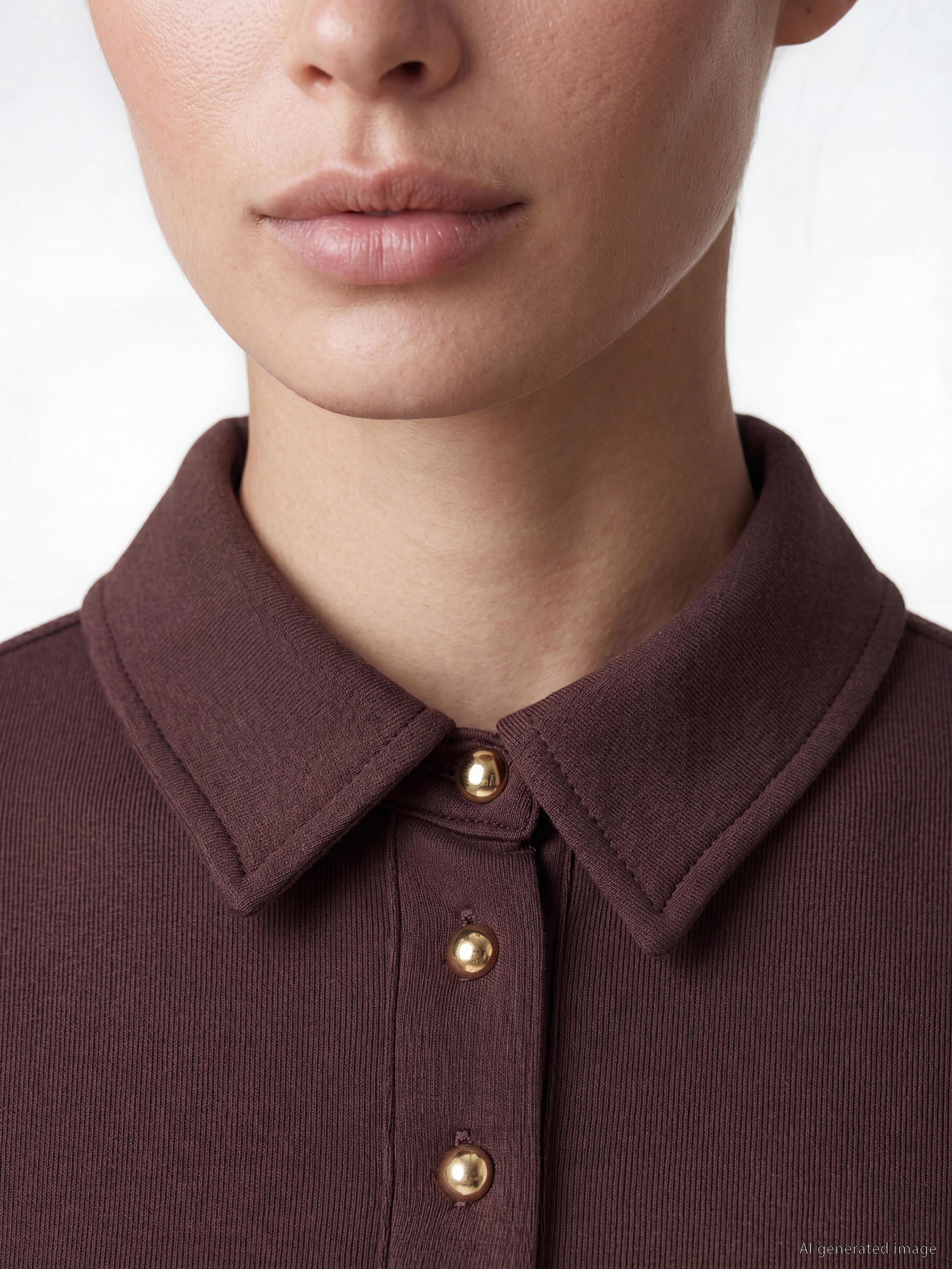 LCW EVERYDAY Polo Yaka Belden Oturtmalı Elbise görsel 3
