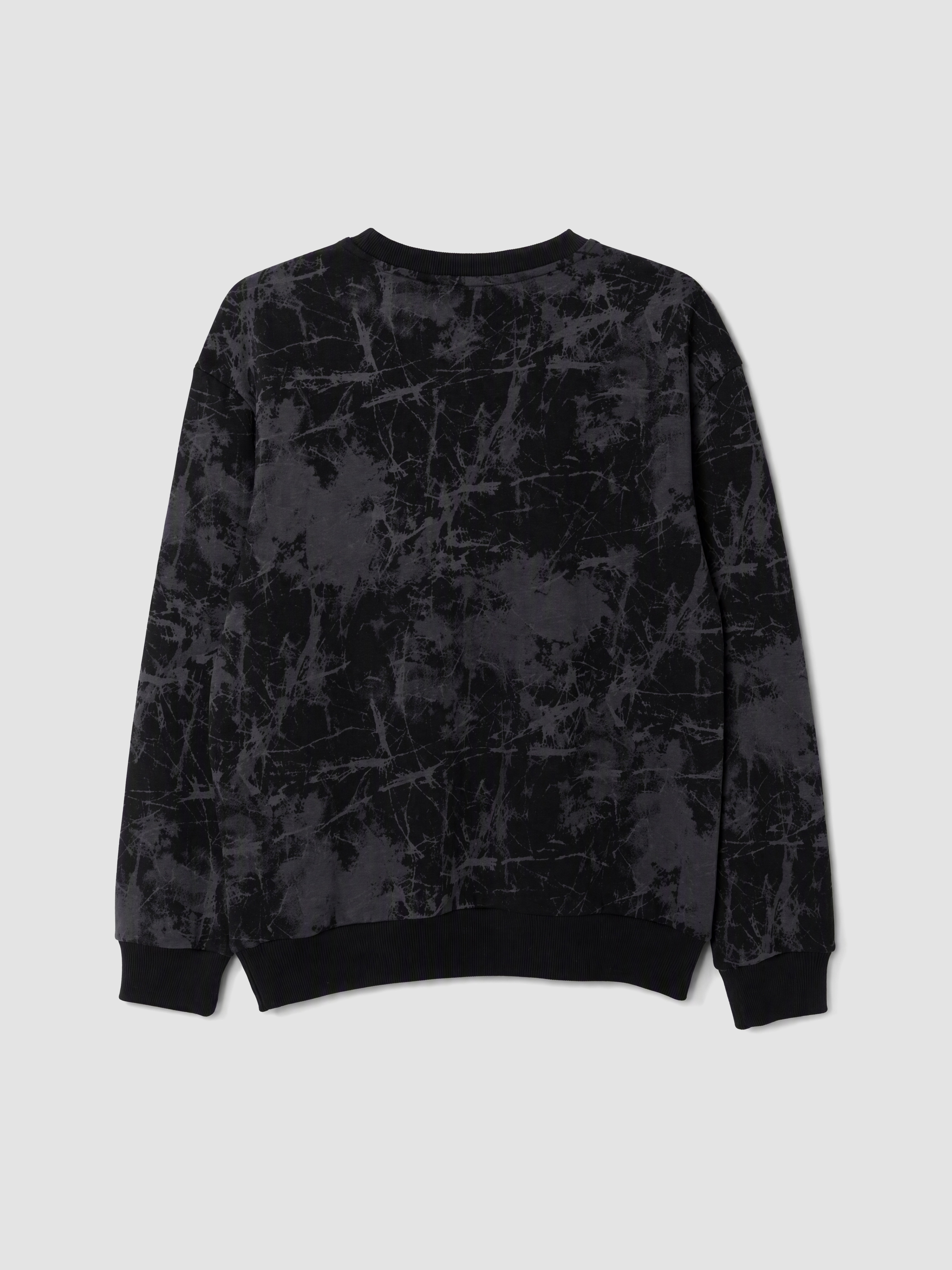 XSIDE Baskılı Erkek Kalın Sweatshirt görsel 8