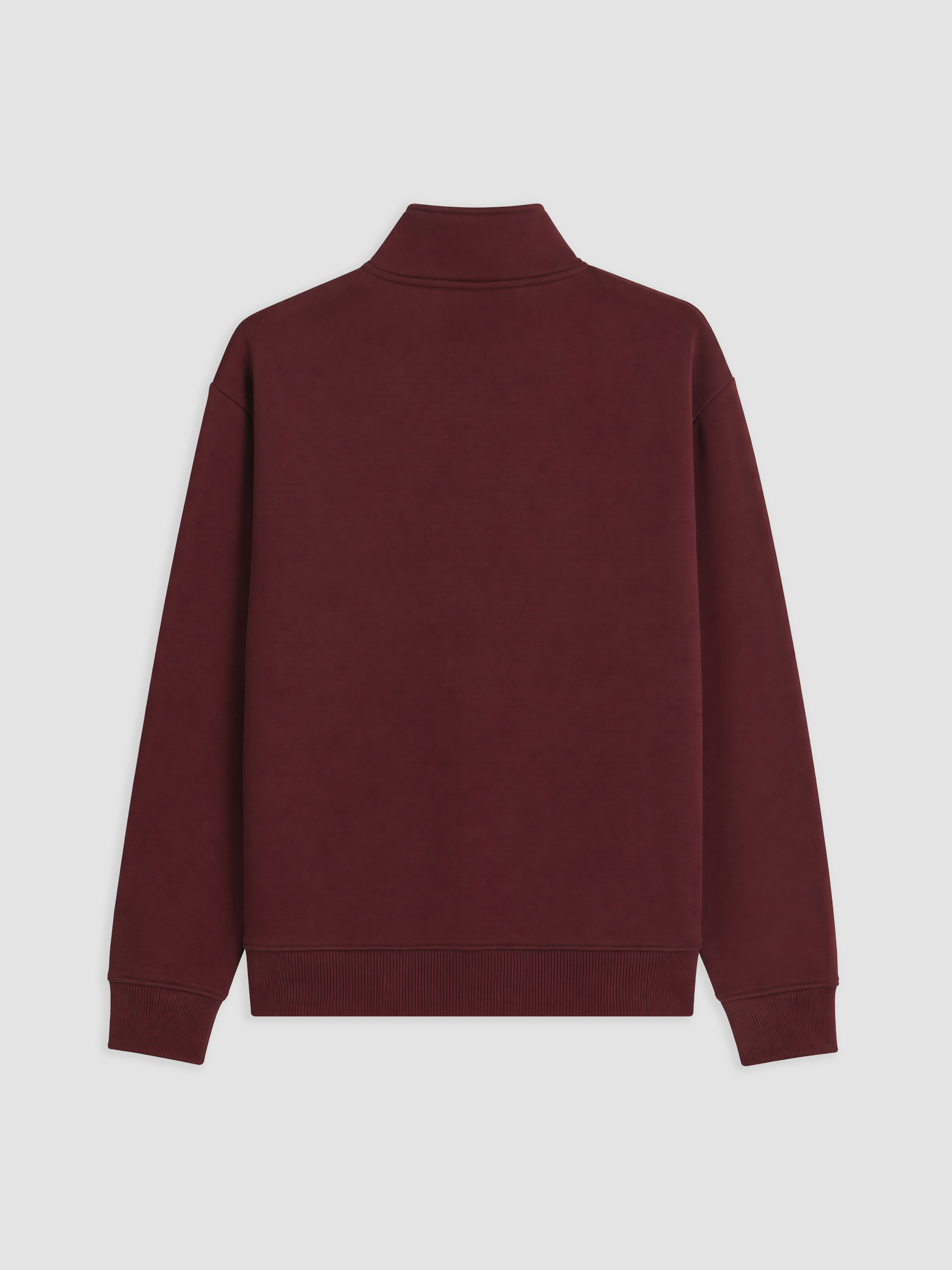XSIDE Dik Yaka Marseille Baskılı Erkek Kalın Sweatshirt görsel 6