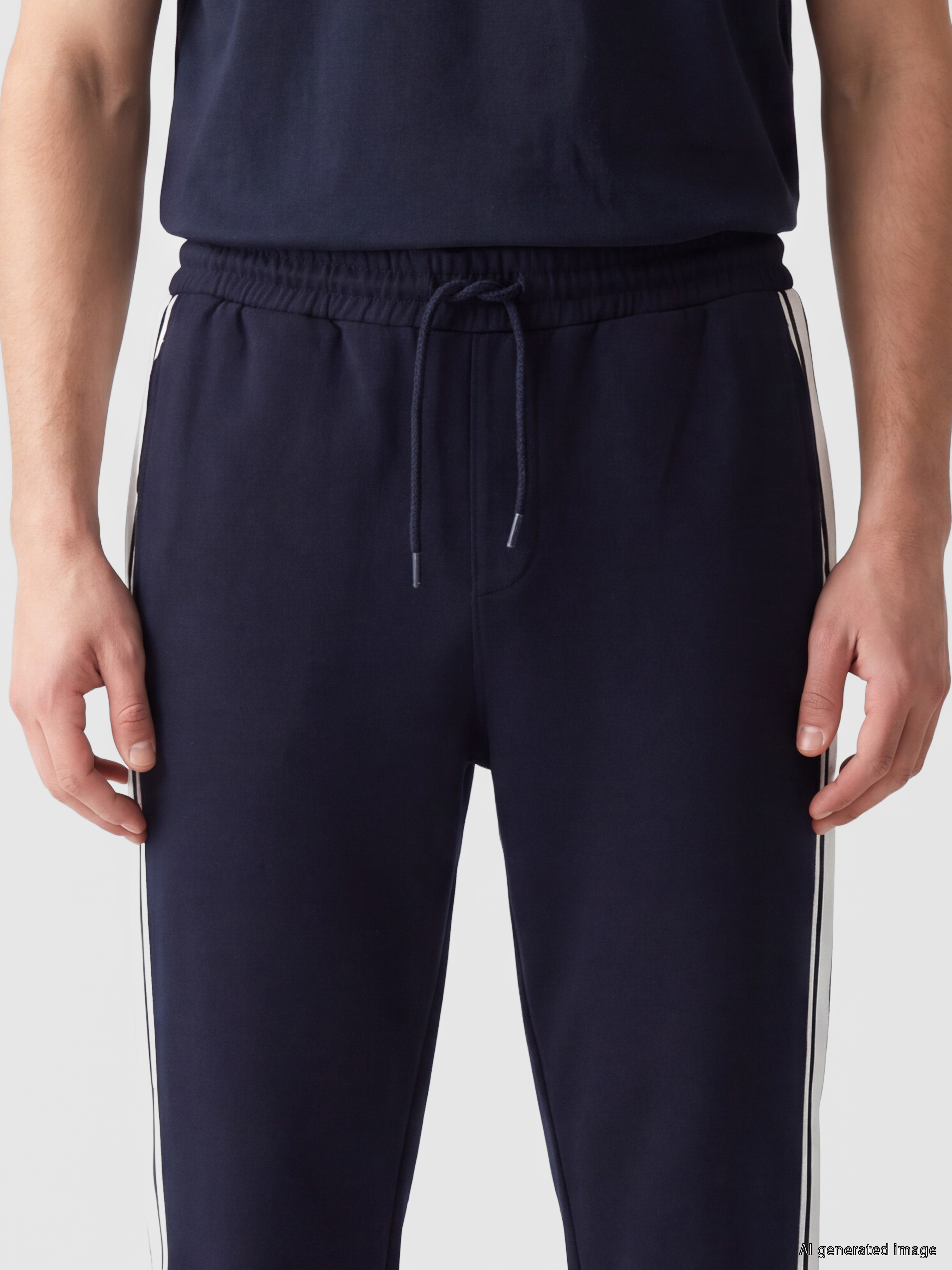 XSIDE Regular Fit Yanları Şeritli Erkek Eşofman Altı görsel 3