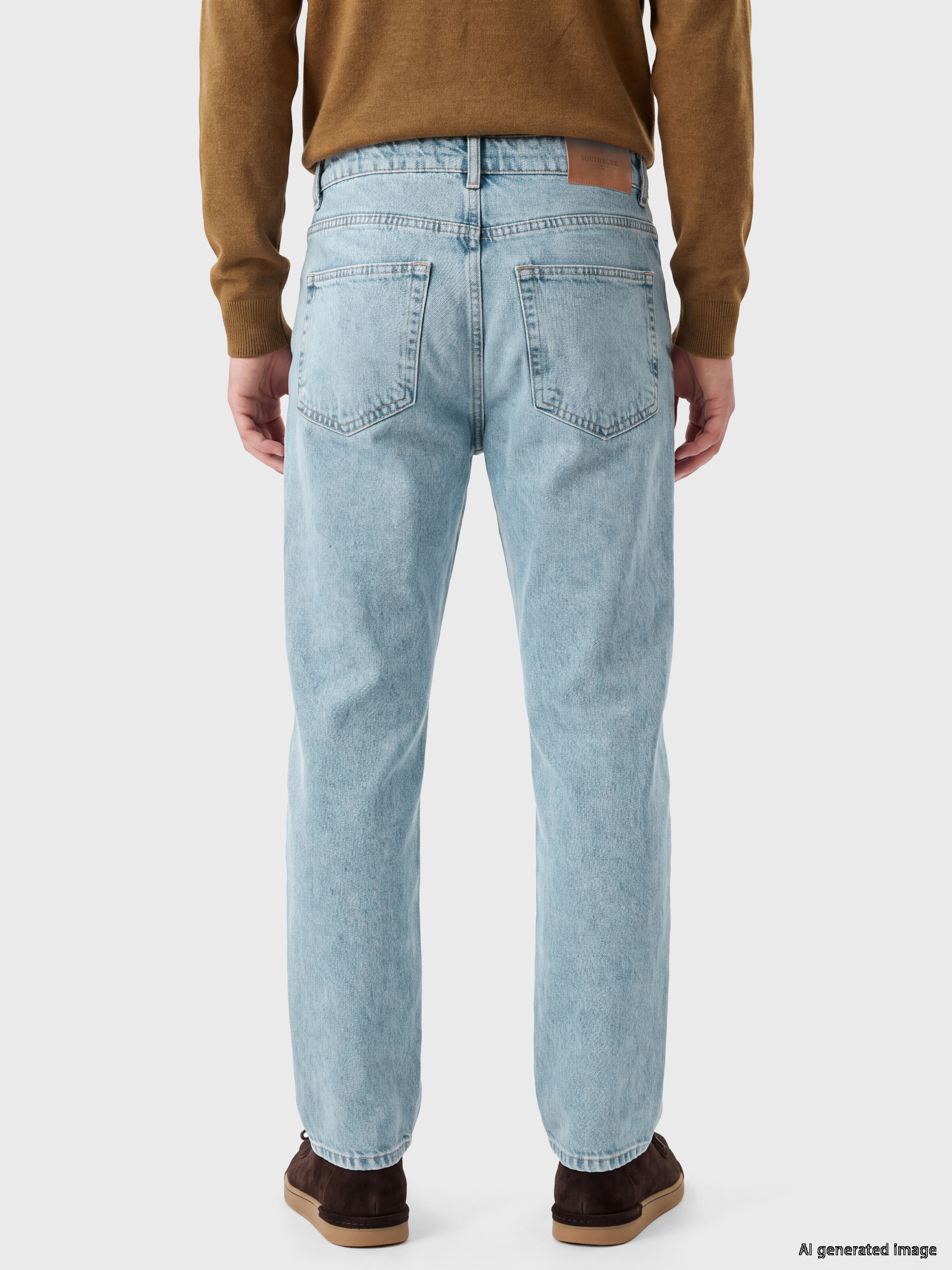 SOUTHBLUE 779 Regular Fit Erkek Jean Pantolon görsel 4