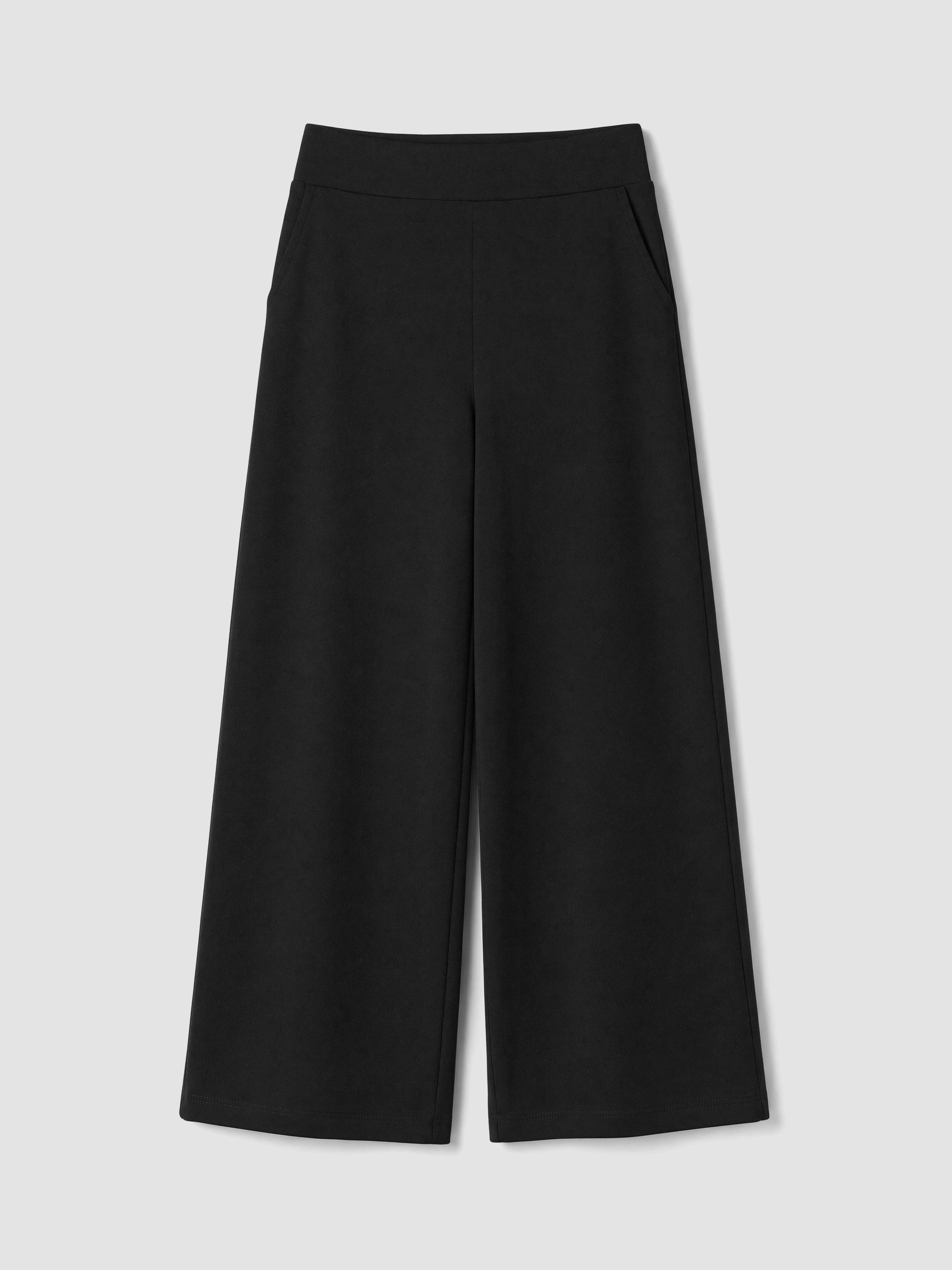 LCWAIKIKI Classic Beli Lastikli Geniş Paça Kadın Pantolon görsel 5