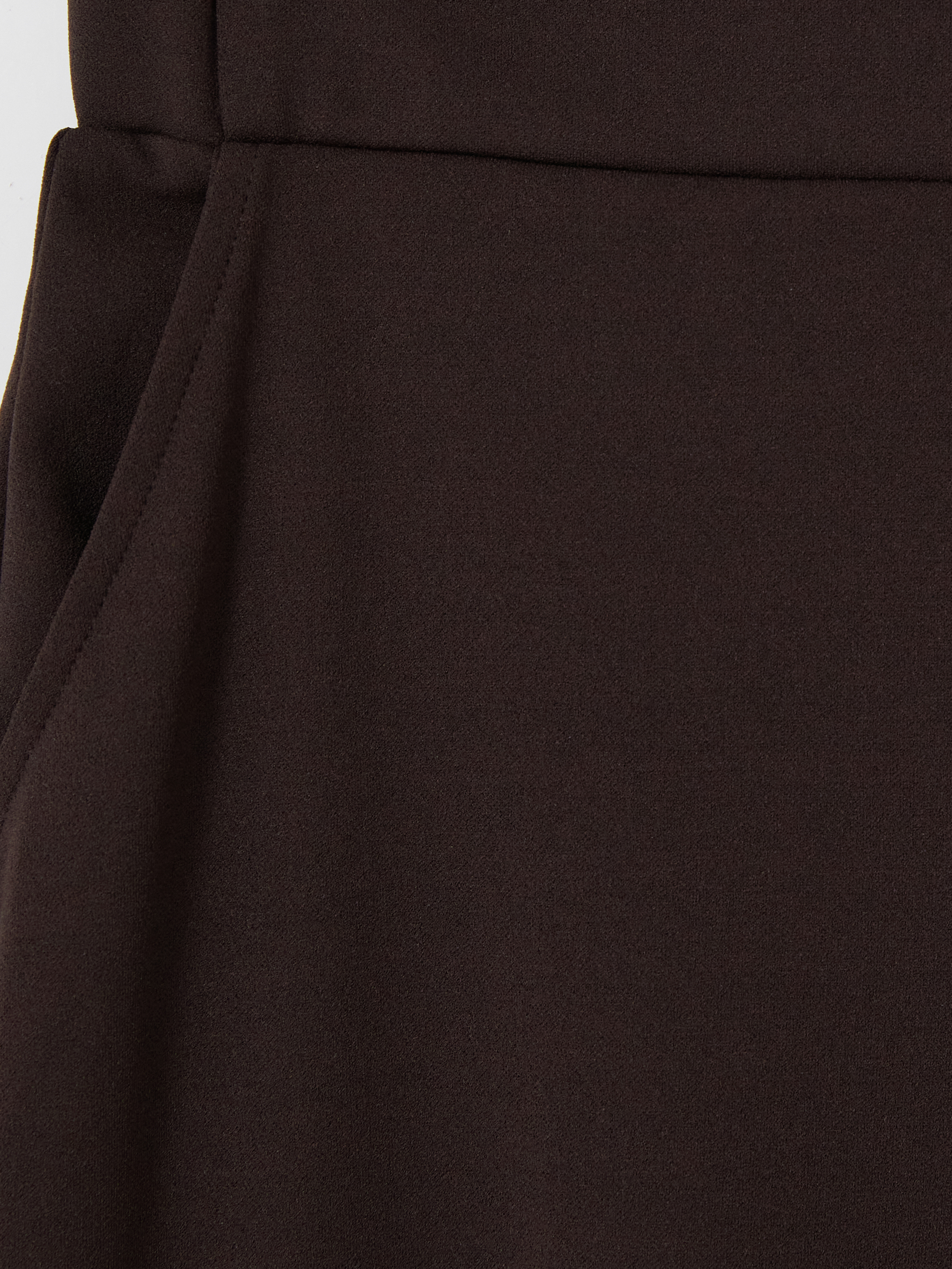 LCWAIKIKI Classic Beli Lastikli Geniş Paça Kadın Pantolon görsel 6