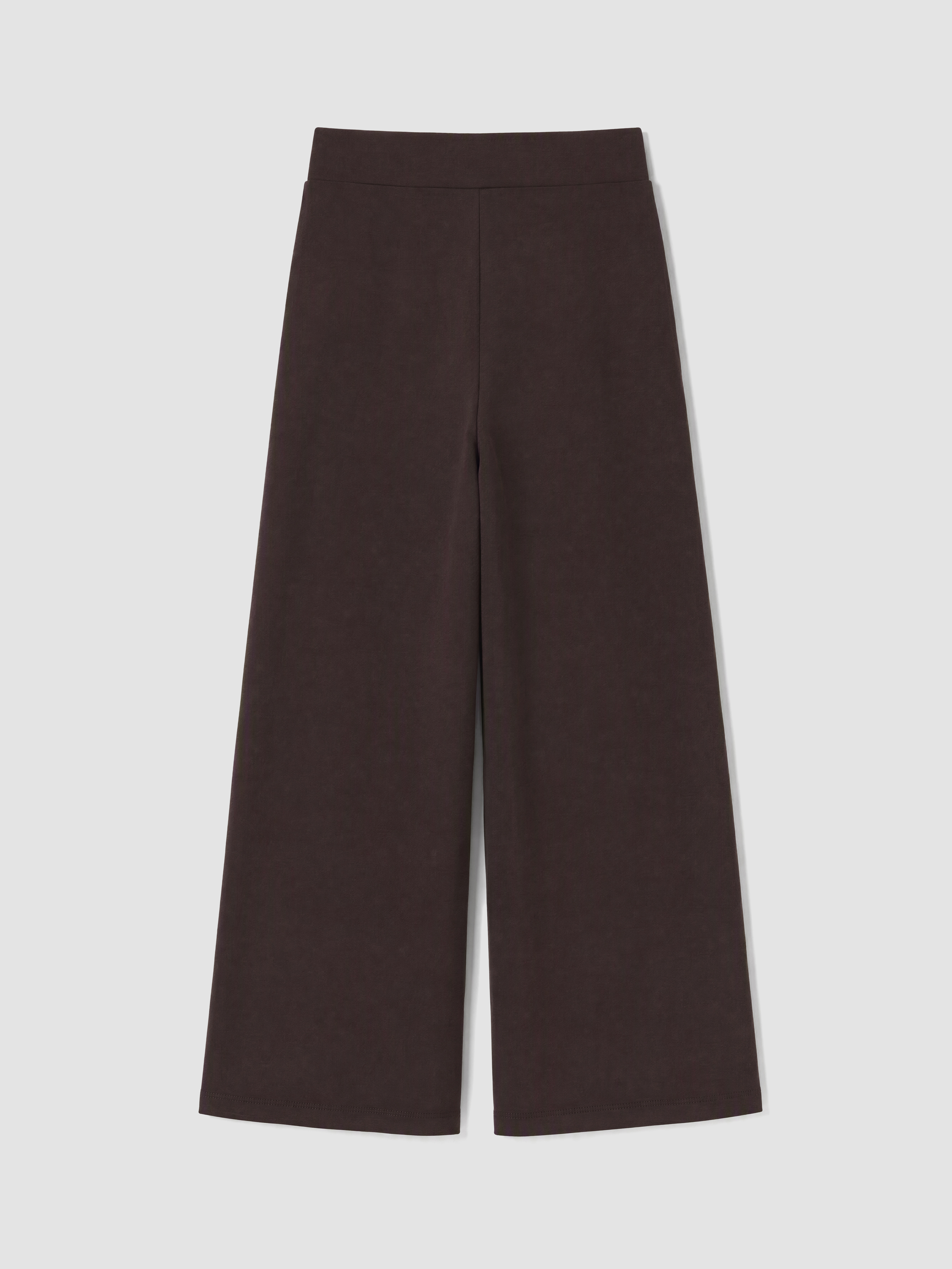 LCWAIKIKI Classic Beli Lastikli Geniş Paça Kadın Pantolon görsel 7