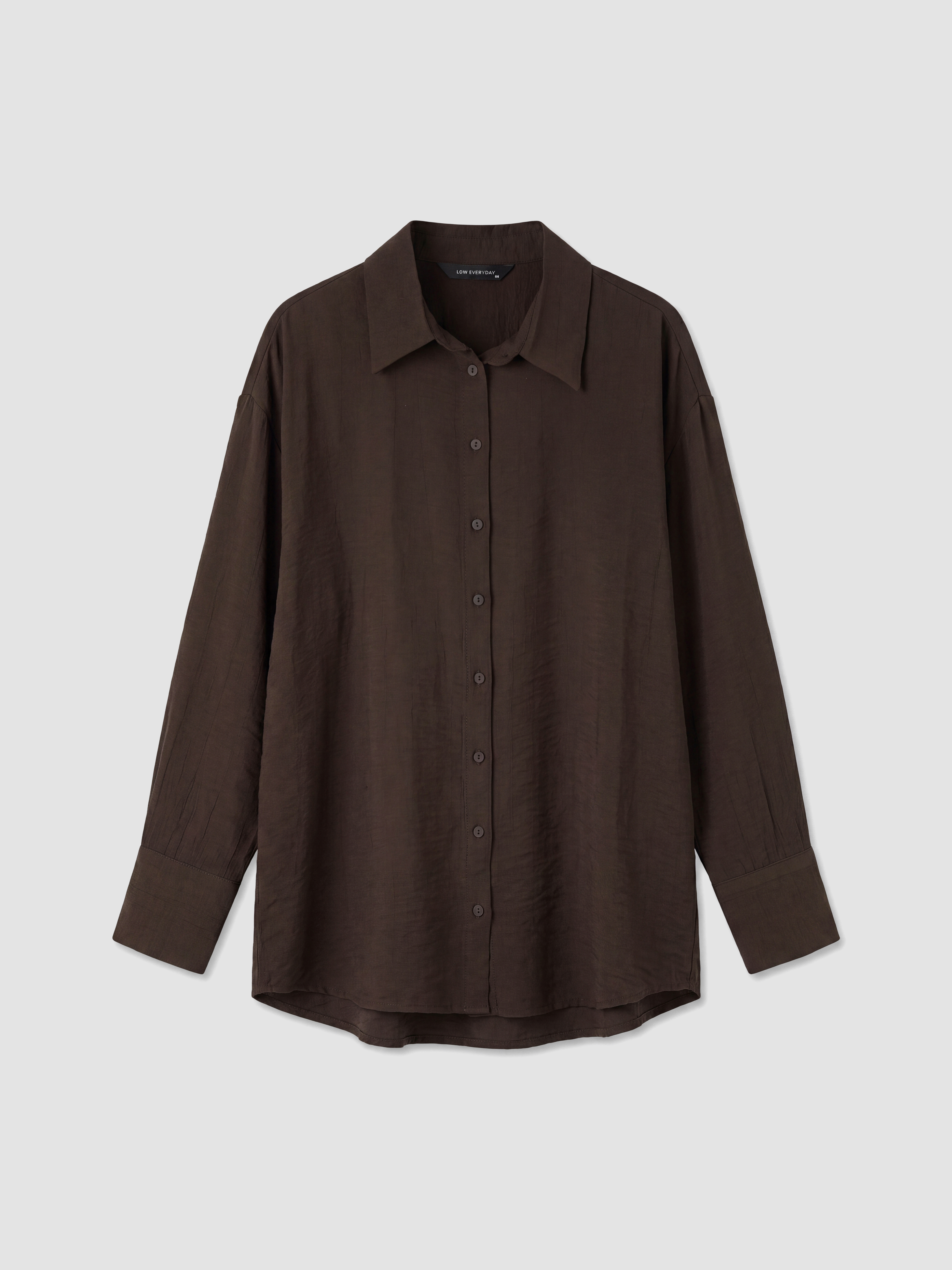 LCW EVERYDAY Dokulu Oversize Kadın Gömlek görsel 5