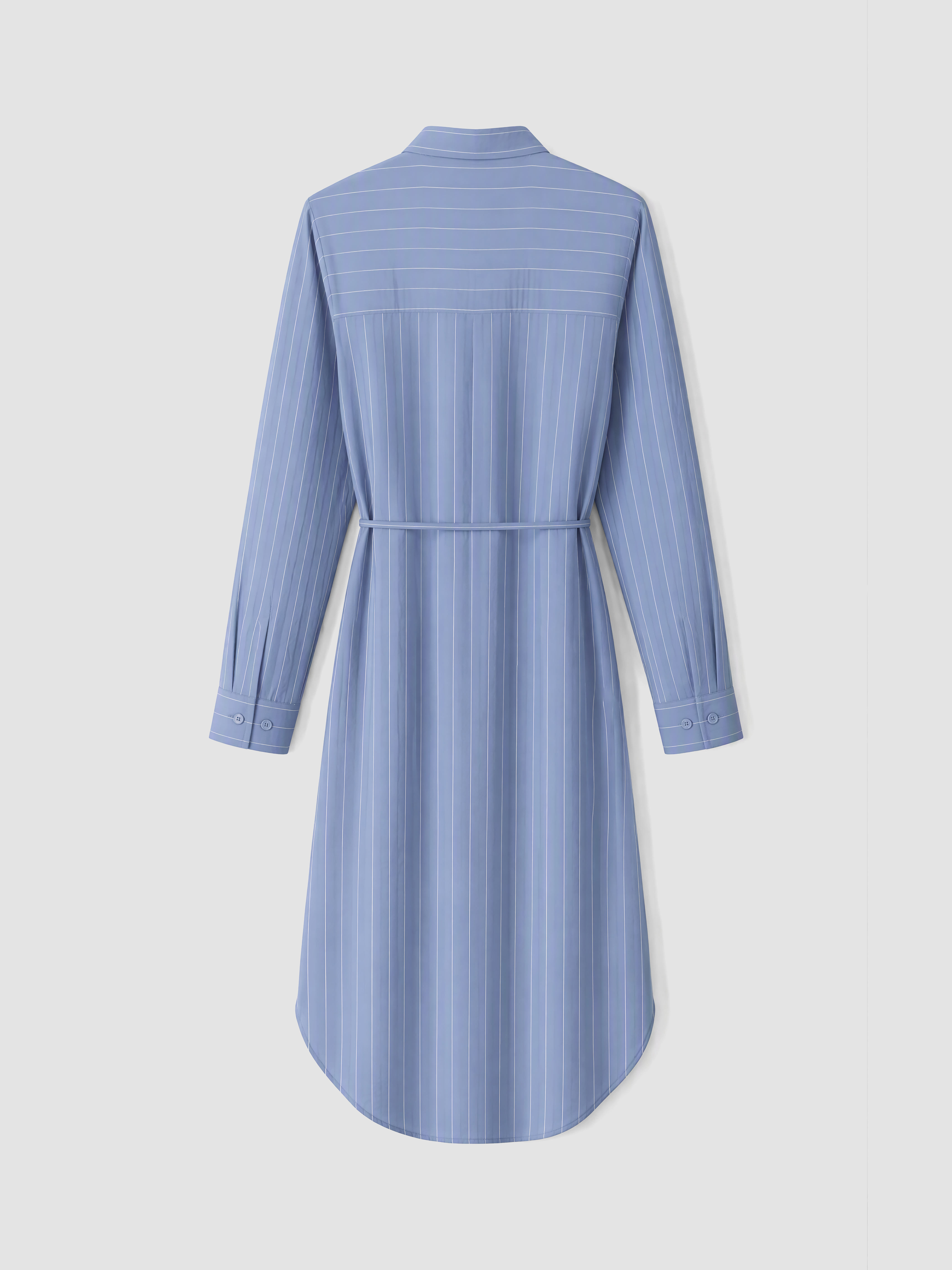 LCW EVERYDAY Çizgili Oversize Kadın Gömlek Tunik görsel 7
