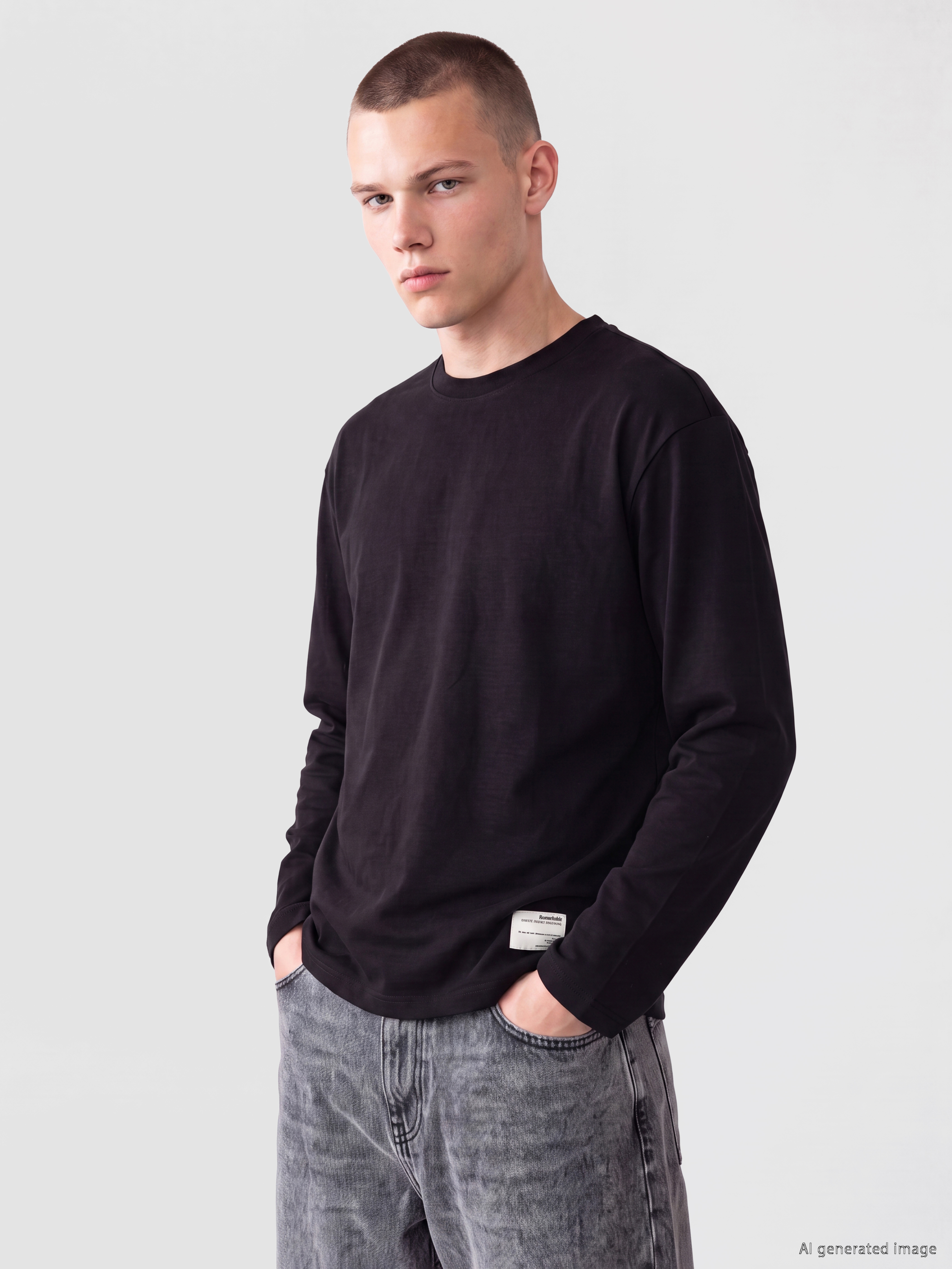 XSIDE Bisiklet Yaka Erkek Sweatshirt