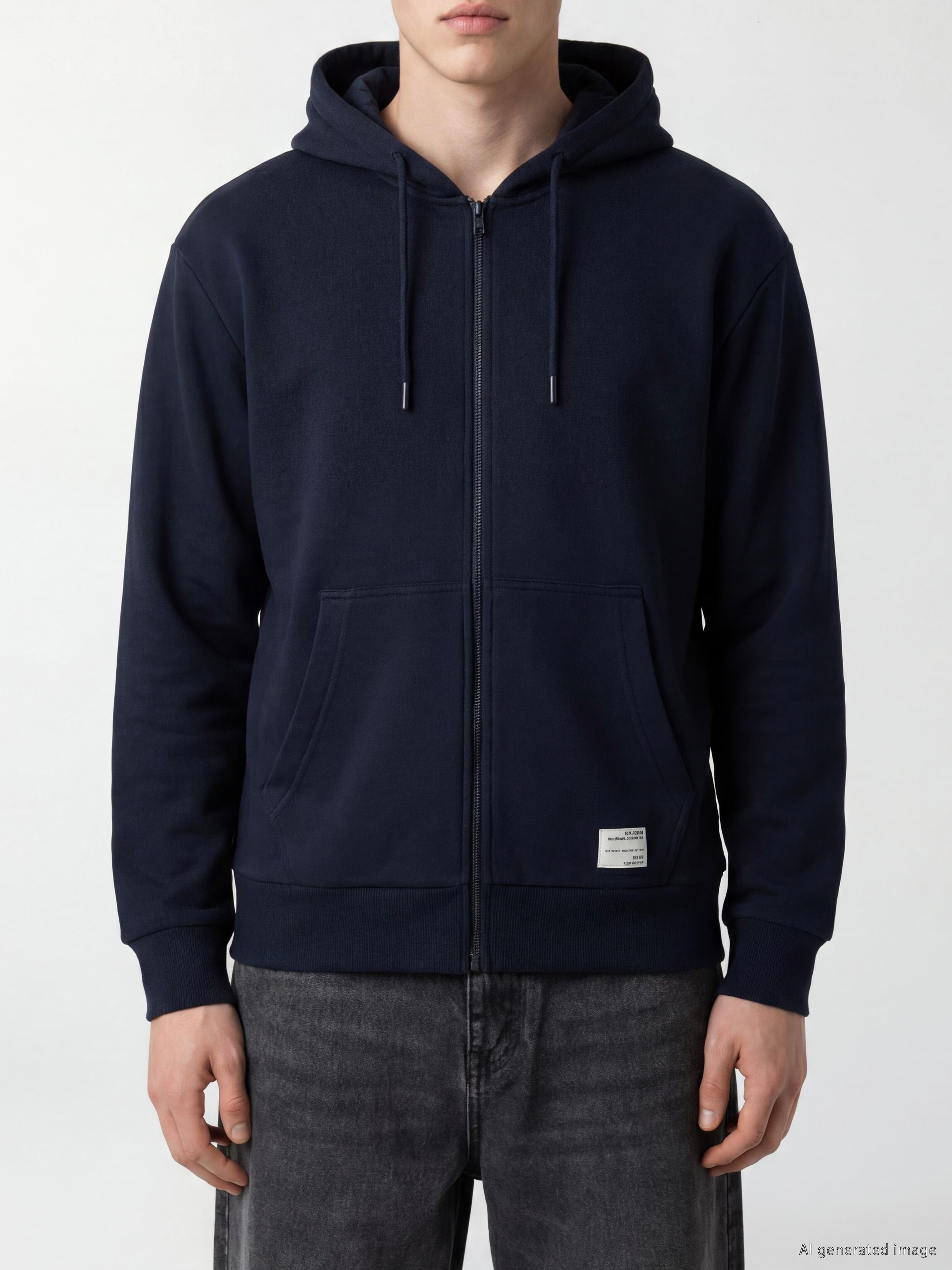 XSIDE Bisiklet Yaka Erkek Sweatshirt görsel 3