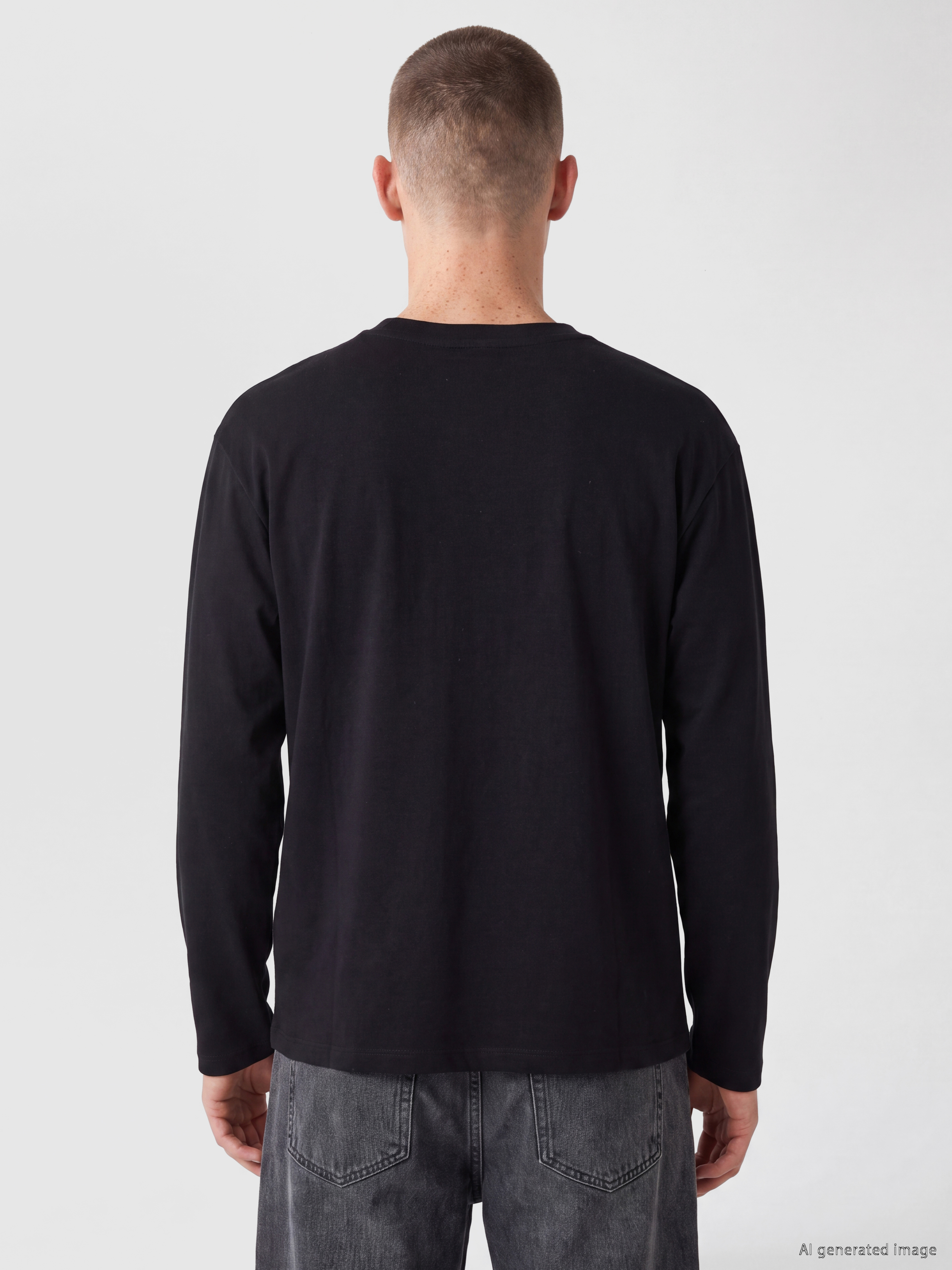 XSIDE Bisiklet Yaka Erkek Sweatshirt görsel 4