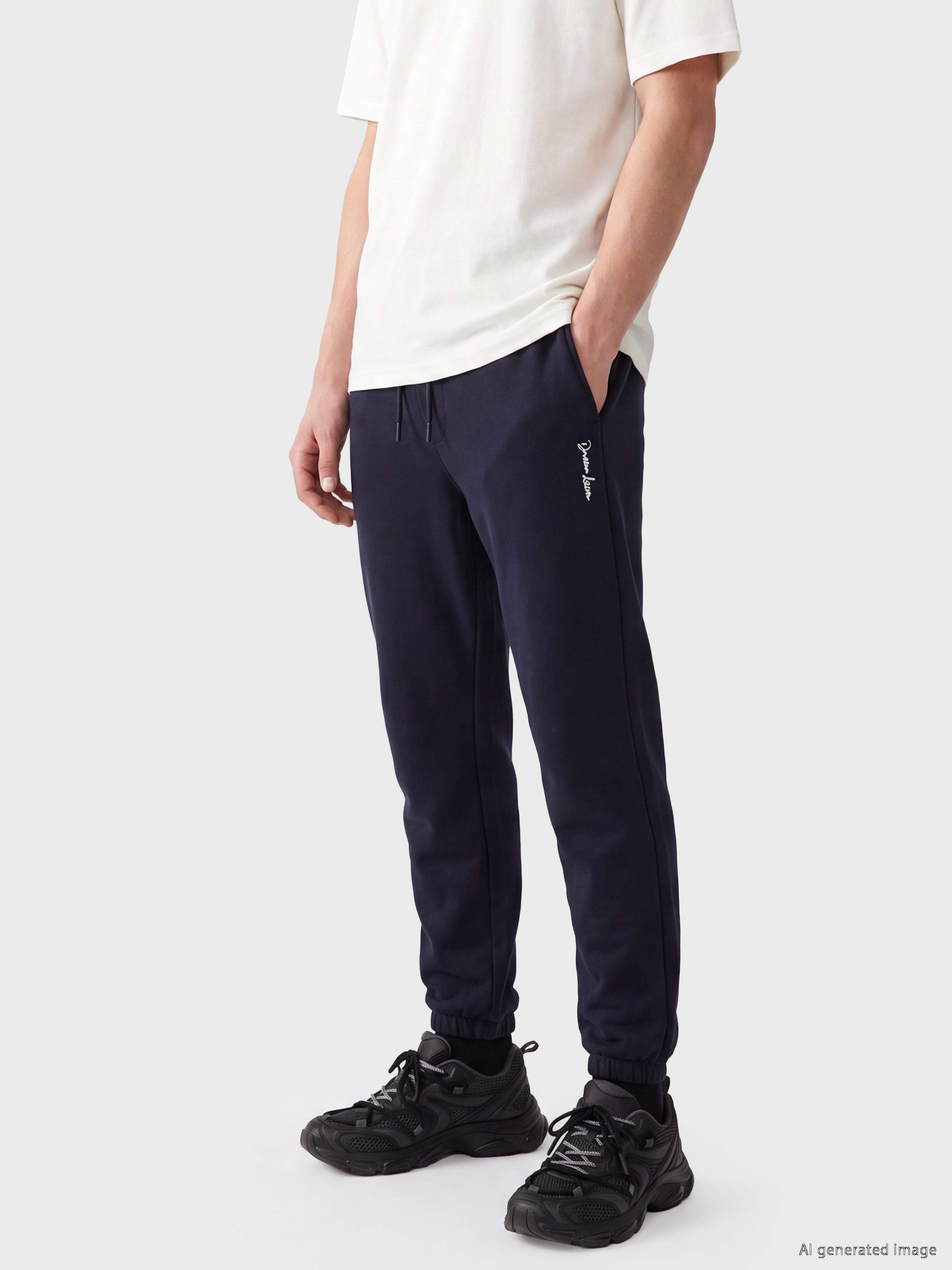 XSIDE Regular Fit Nakışlı Erkek Jogger Eşofman Altı