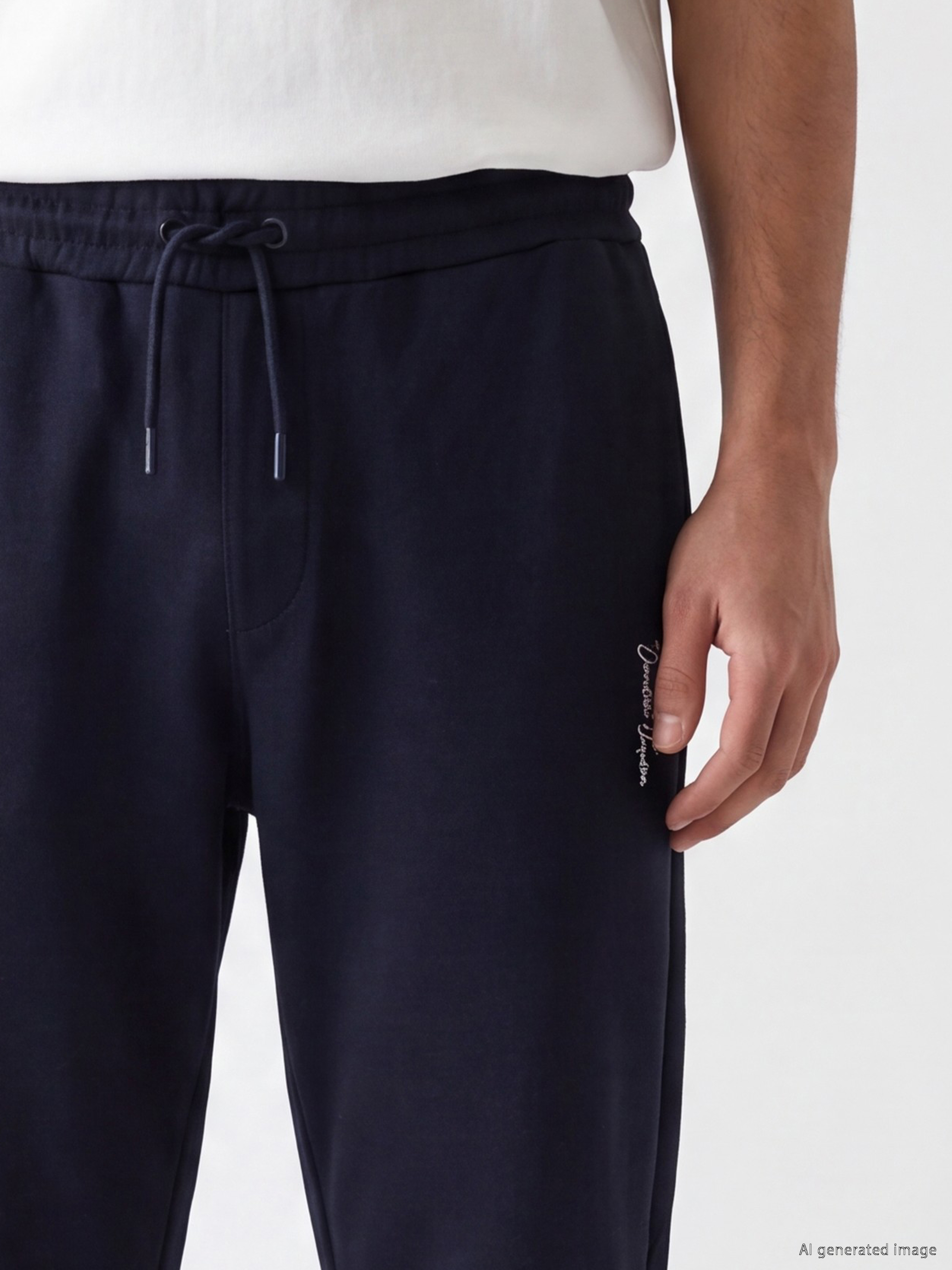 XSIDE Regular Fit Nakışlı Erkek Jogger Eşofman Altı görsel 3